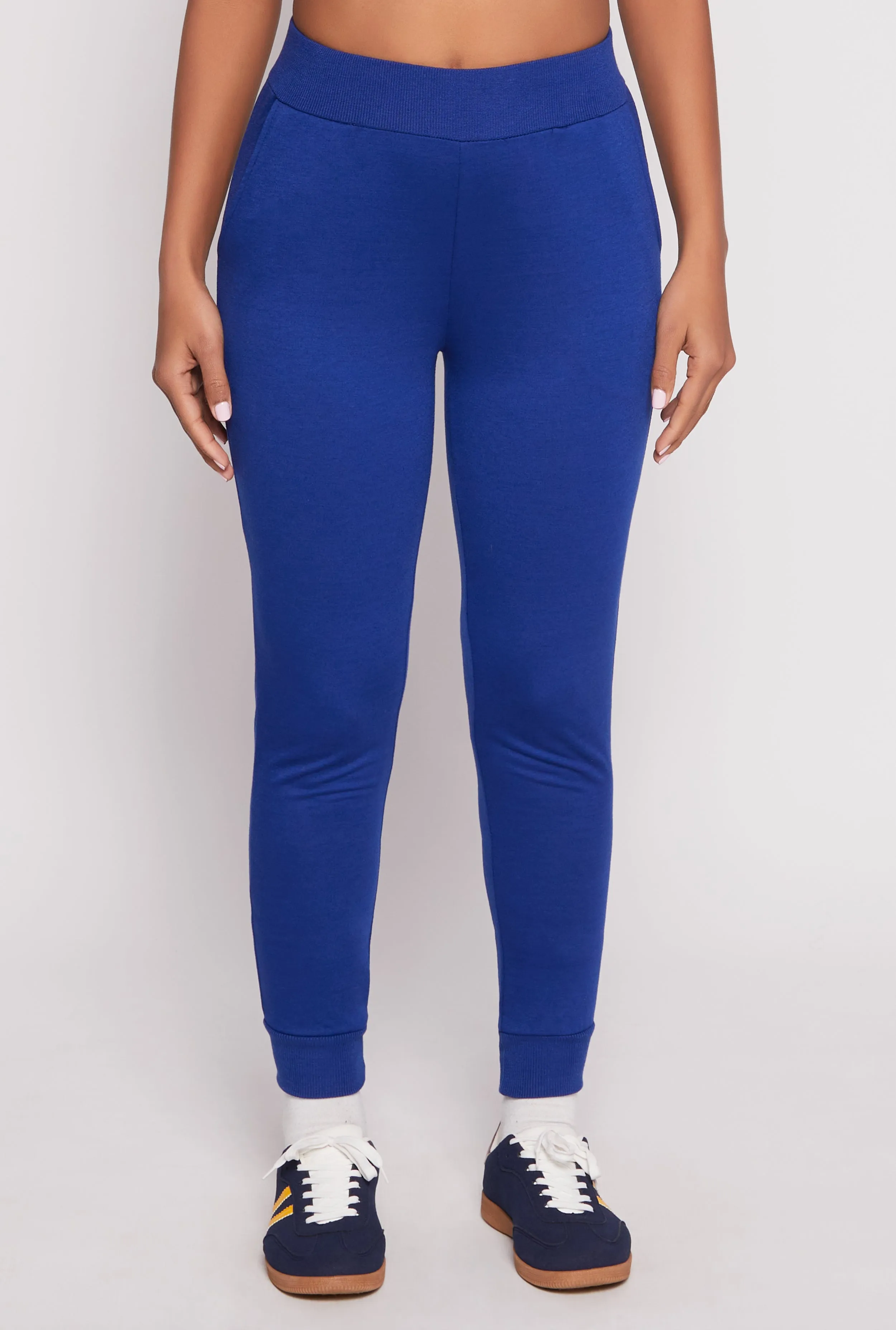 French Terry Pull On High Waisted Joggers sold by Rainbow product image thumbnail 2