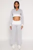Two Tone Waistband High Waist Sweatpants sold by Rainbow