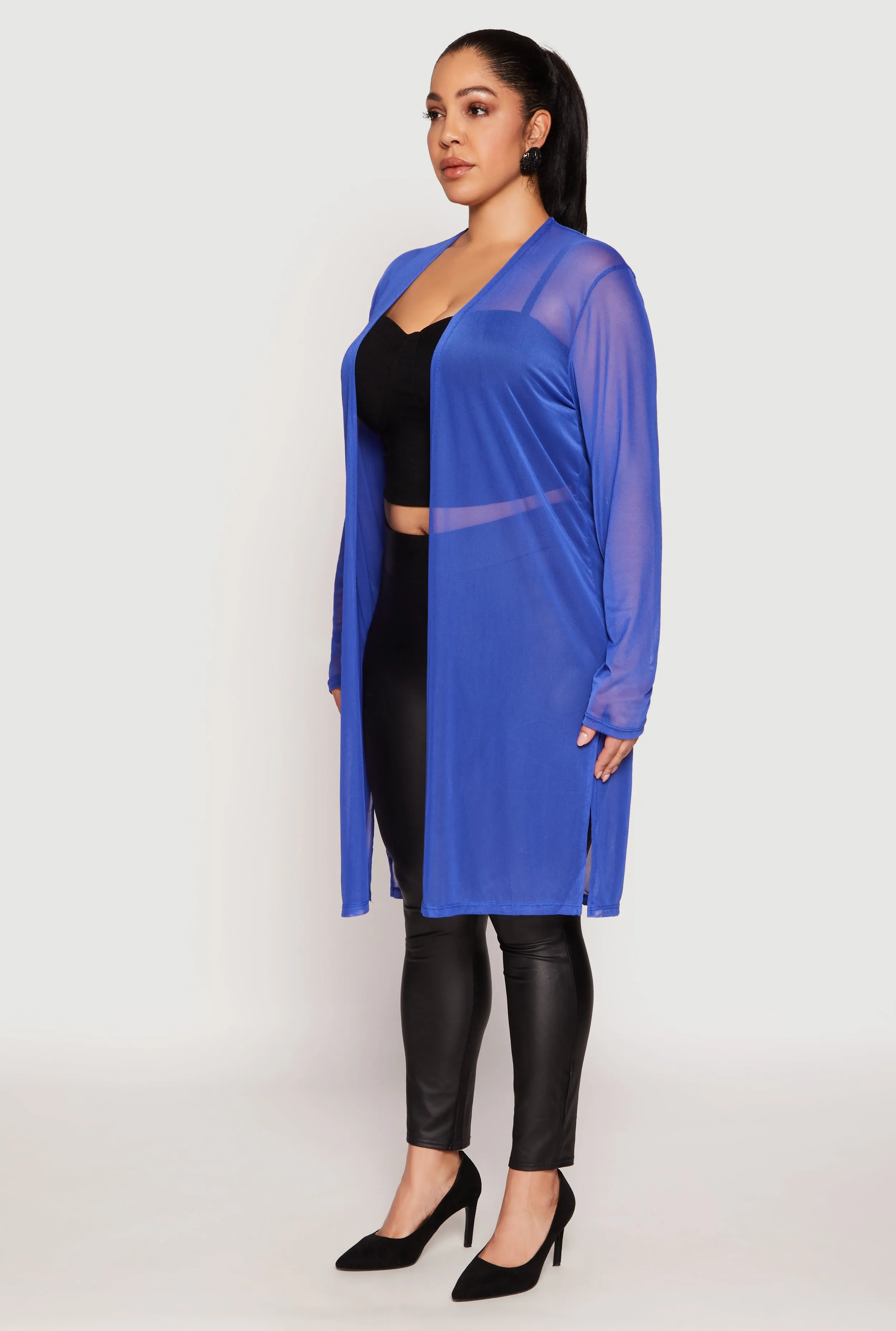 Plus Size Mesh Duster sold by Rainbow product image thumbnail 3