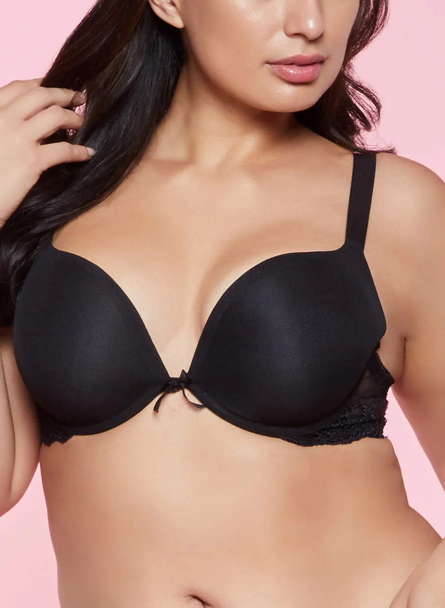Plus Size Plunge Bra sold by Rainbow