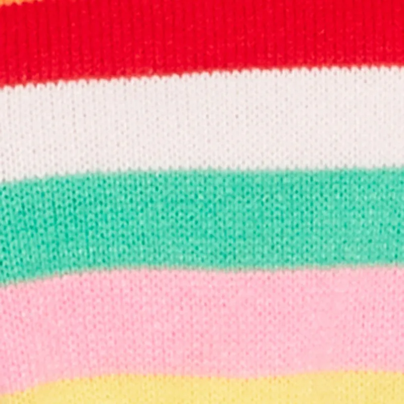 Daisy Striped Cropped Hooded Sweater sold by Rainbow product image thumbnail 4