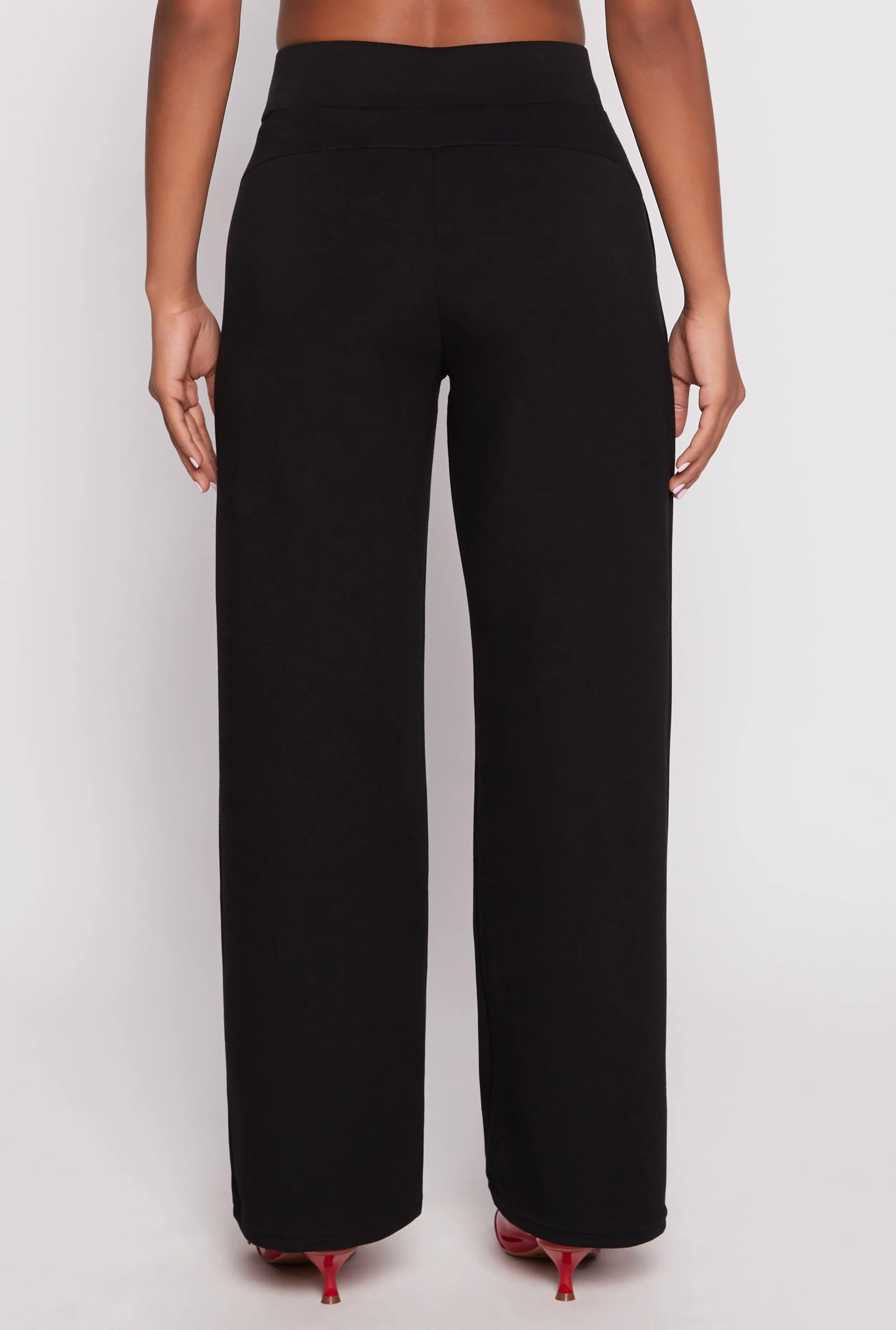 Scuba Wide Leg Dress Pants sold by Rainbow product image thumbnail 5