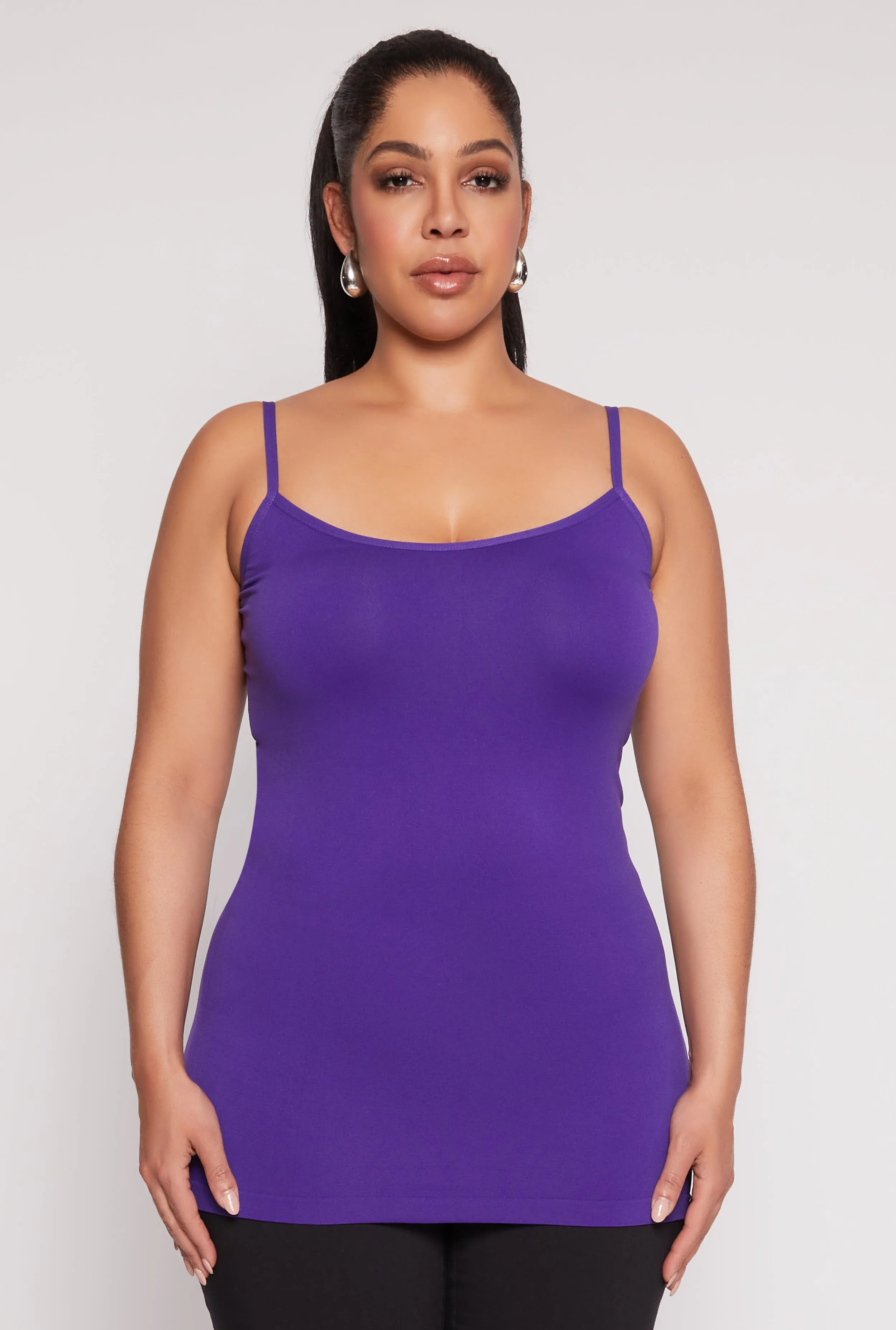 Plus Size Basic Seamless Cami Top sold by Rainbow product image thumbnail 2