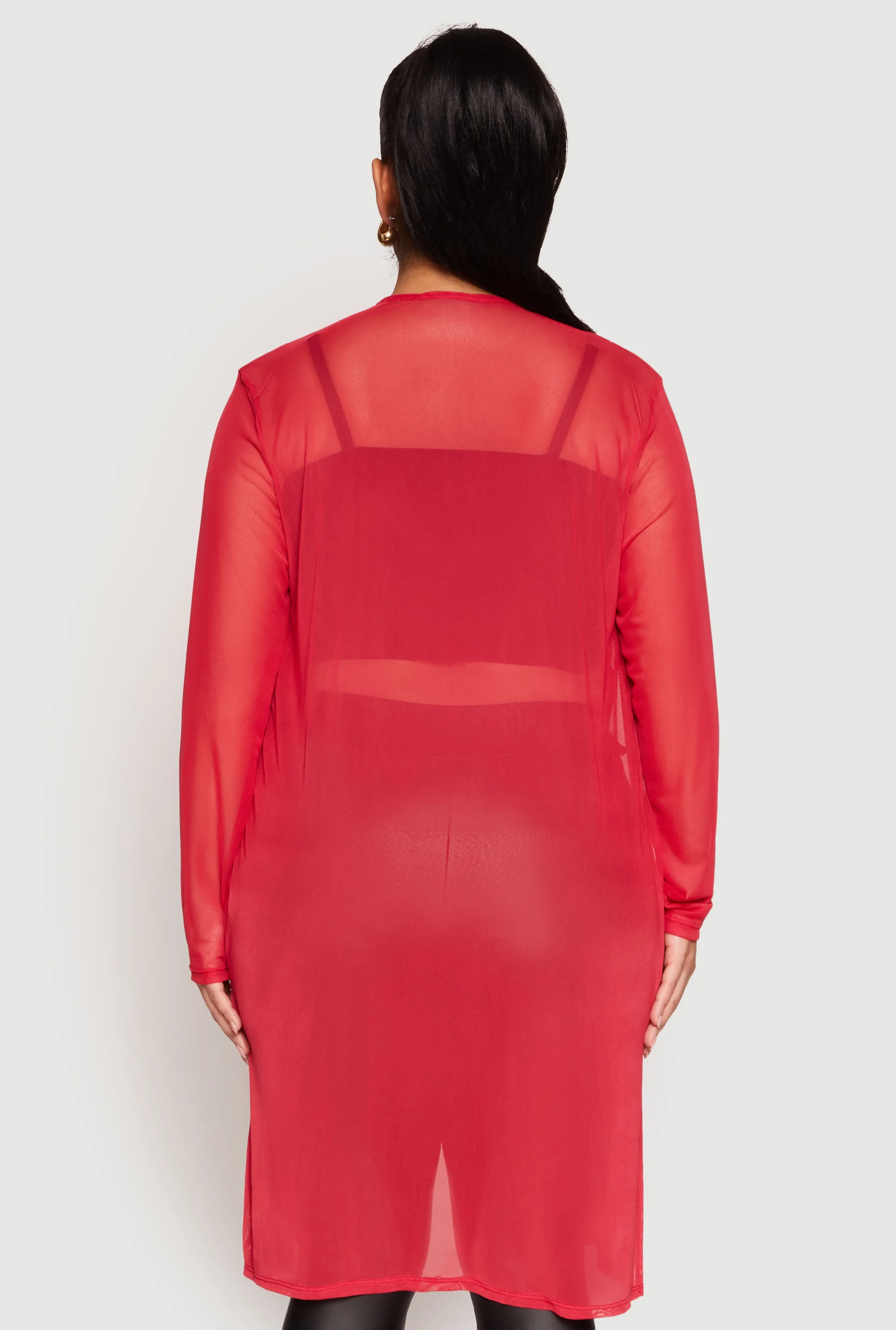 Plus Size Mesh Duster sold by Rainbow product image thumbnail 5