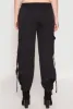 Drawstring High Waisted Cargo Joggers sold by Rainbow
