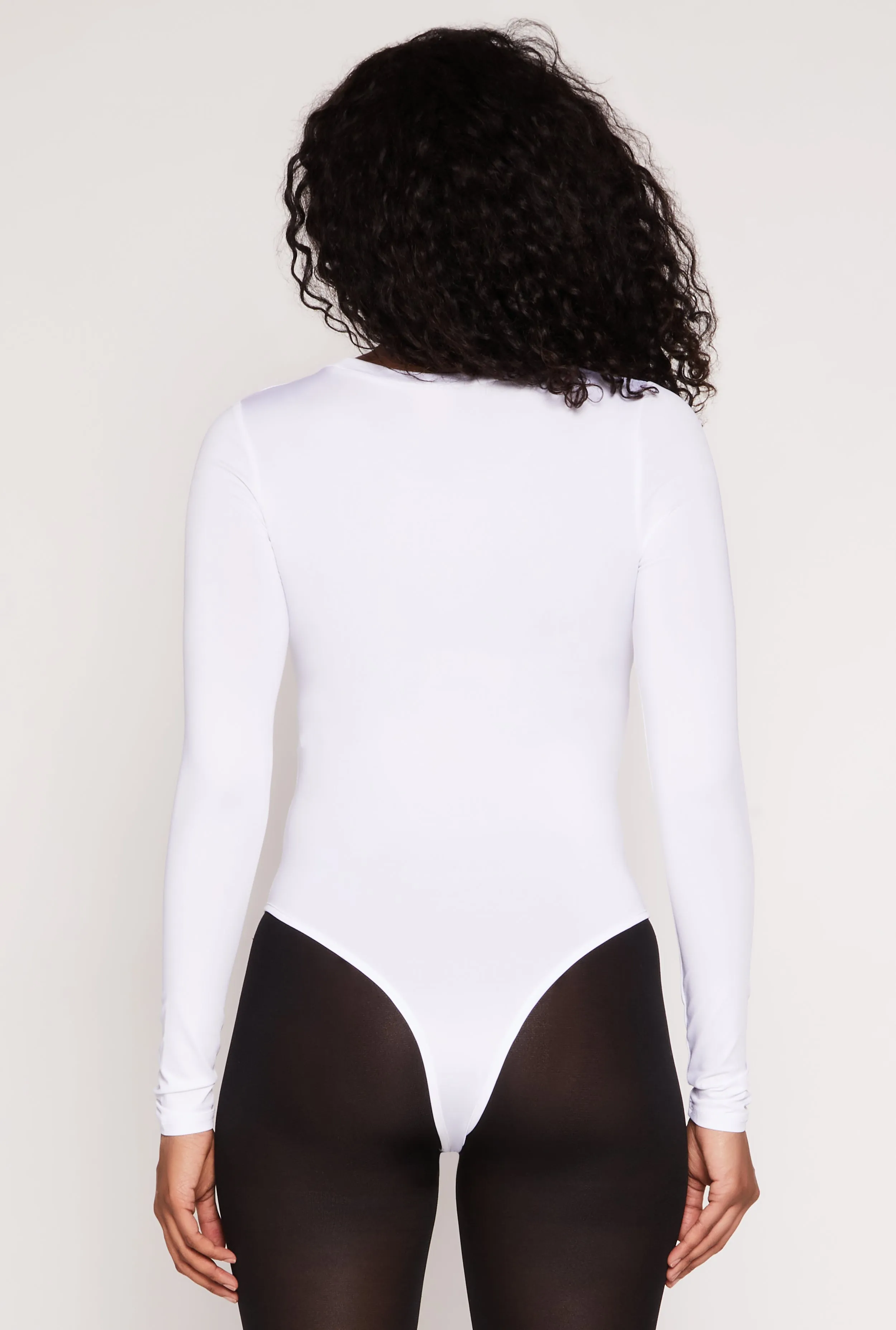 Daisy Long Sleeve Crew Neck Bodysuit sold by Rainbow product image thumbnail 5