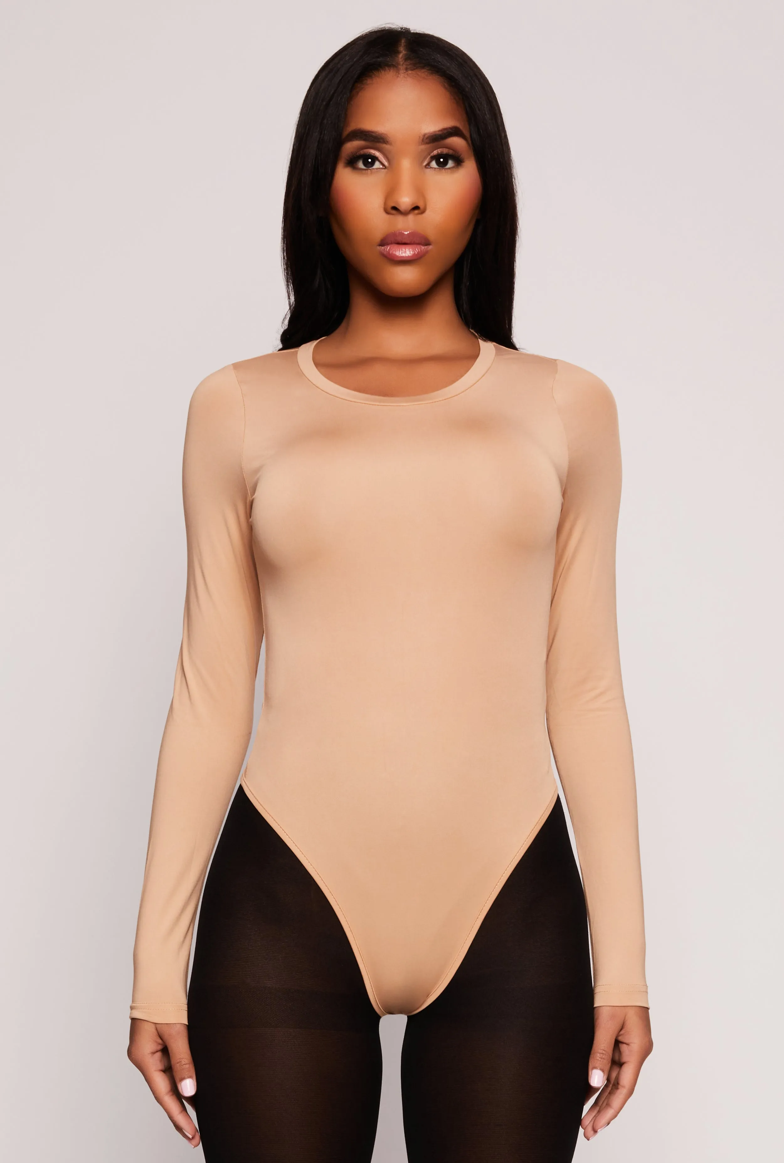 Daisy Long Sleeve Crew Neck Bodysuit sold by Rainbow product image thumbnail 2