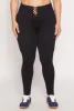 Plus Size Seamless Lace Up Leggings sold by Rainbow
