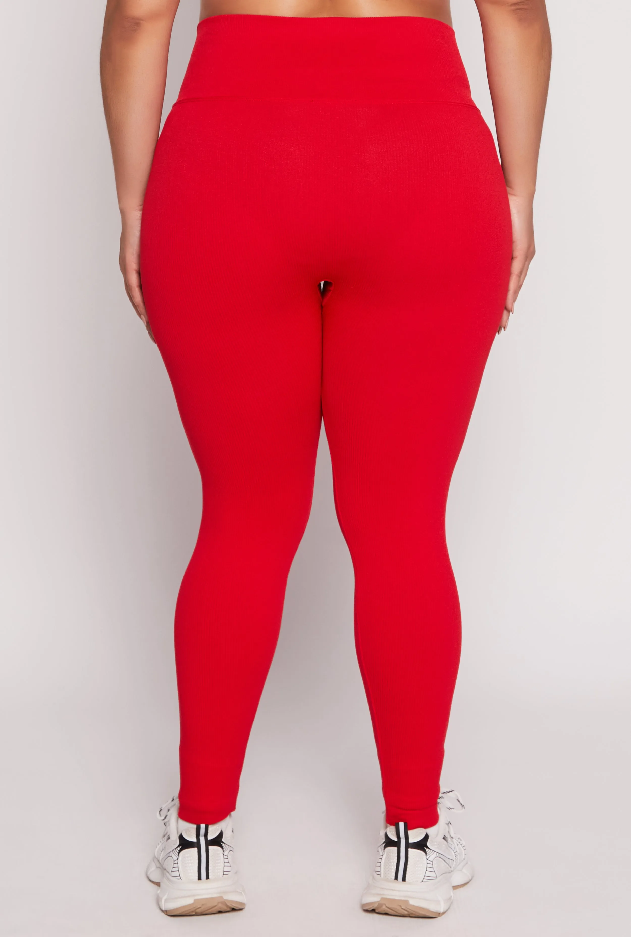 Plus Size Seamless Lace Up Leggings sold by Rainbow product image thumbnail 3
