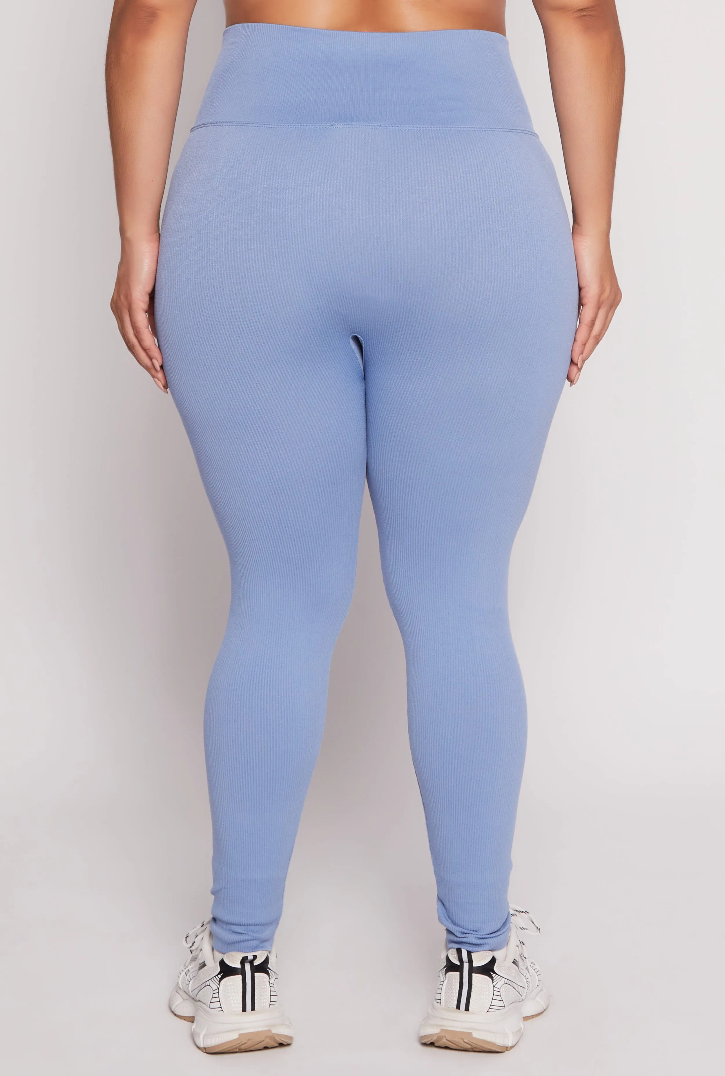 Plus Size Seamless Lace Up Leggings sold by Rainbow product image thumbnail 3