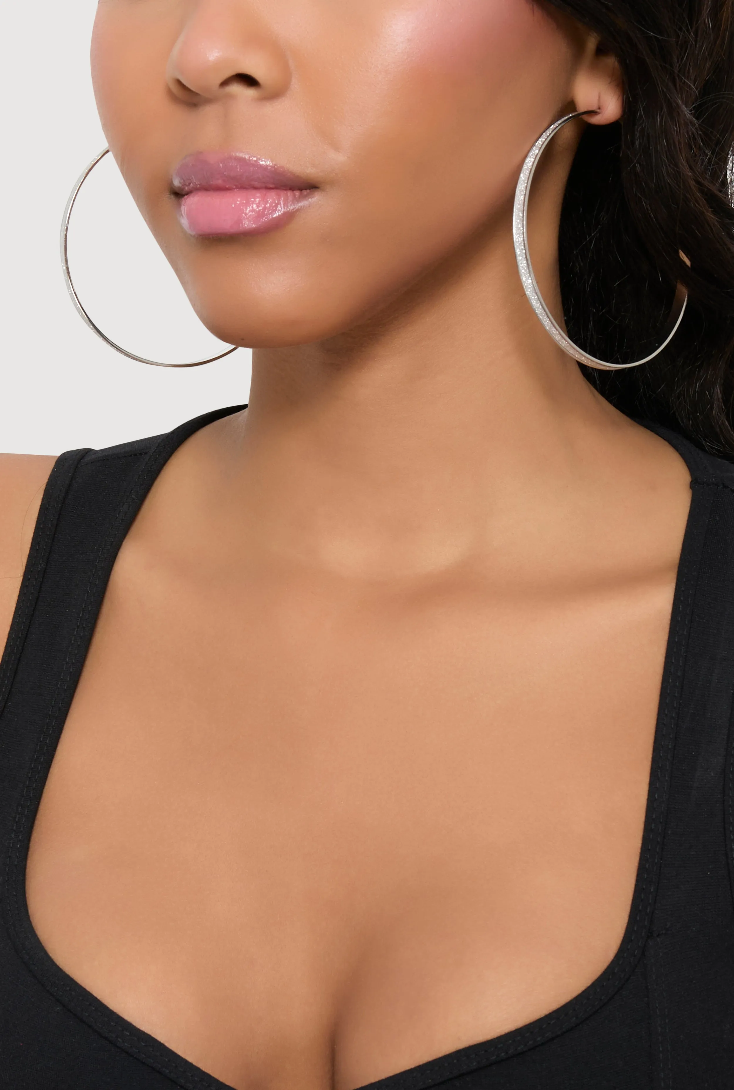 Assorted Metallic Hoop Earring Trio sold by Rainbow product image thumbnail 2