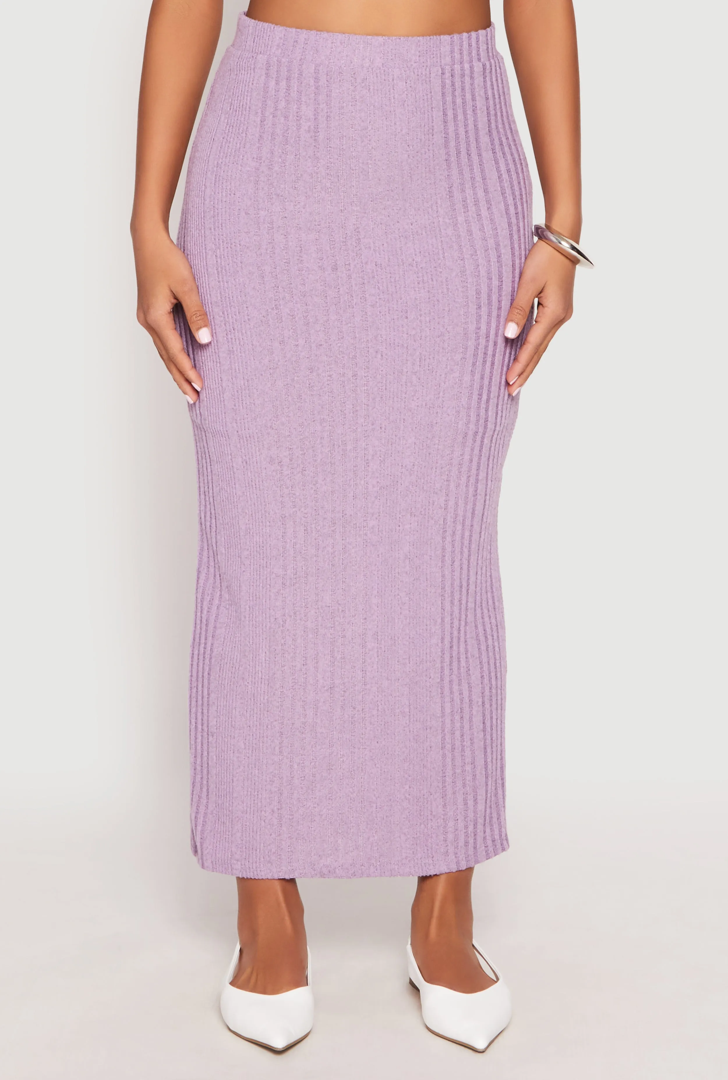 Almost Famous Brushed Knit Maxi Skirt sold by Rainbow product image thumbnail 2