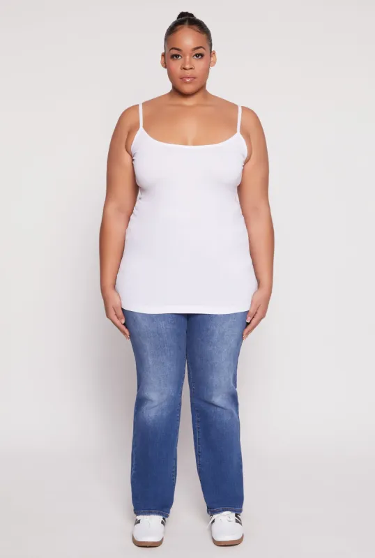 Plus Size Basic Seamless Cami Top sold by Rainbow