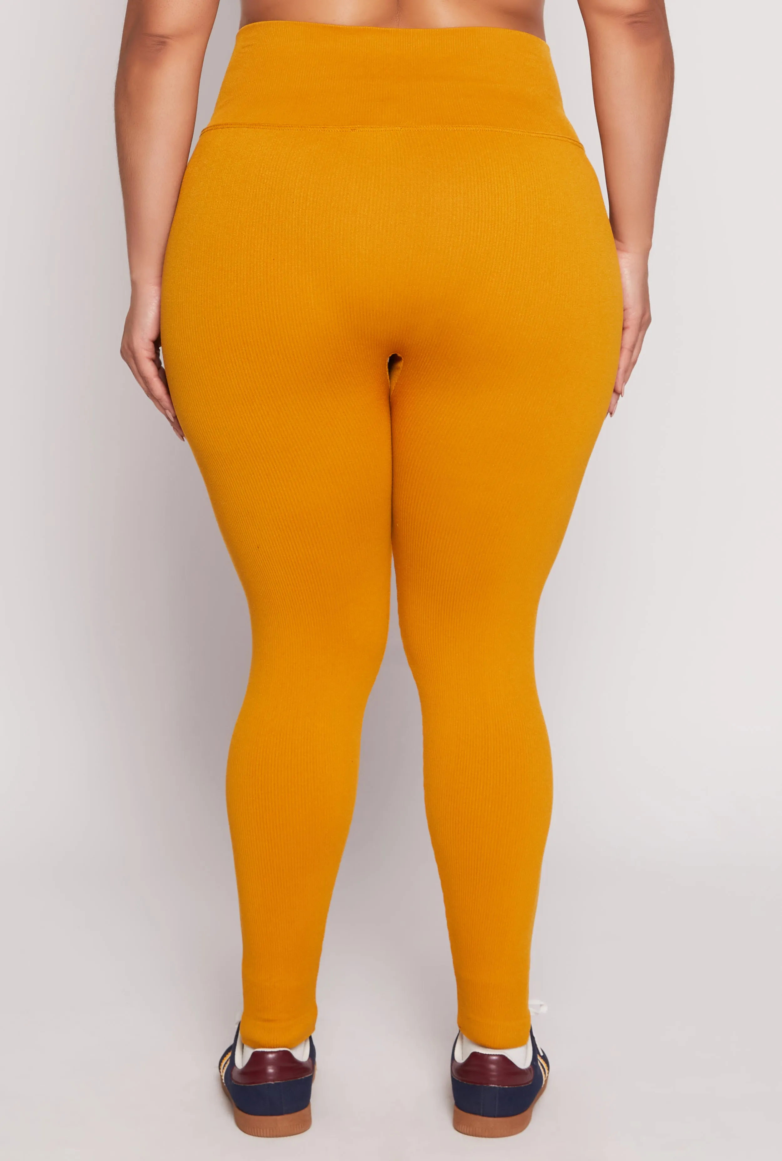 Plus Size Seamless Lace Up Leggings sold by Rainbow product image thumbnail 3