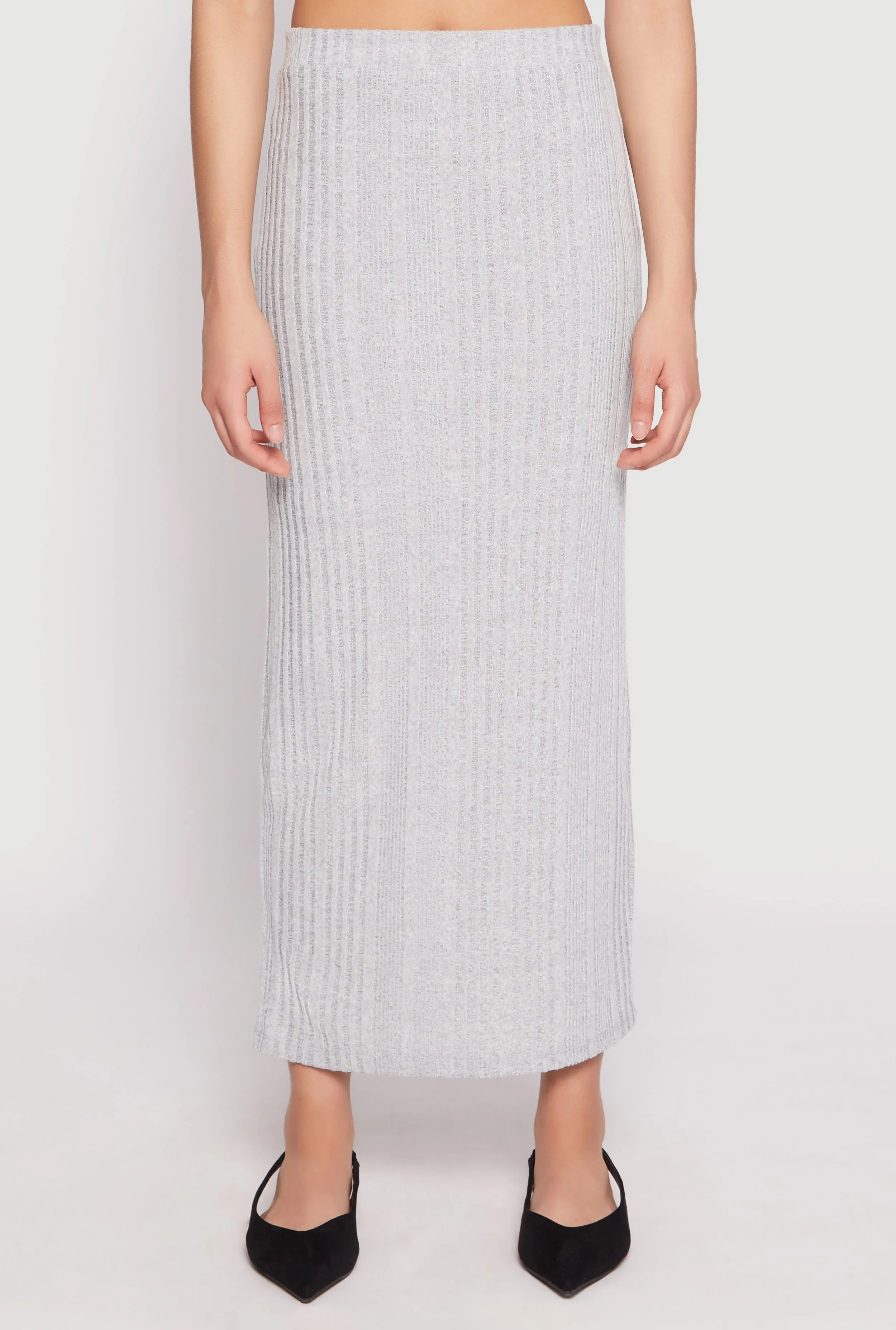 Almost Famous Brushed Knit Maxi Skirt sold by Rainbow product image thumbnail 2