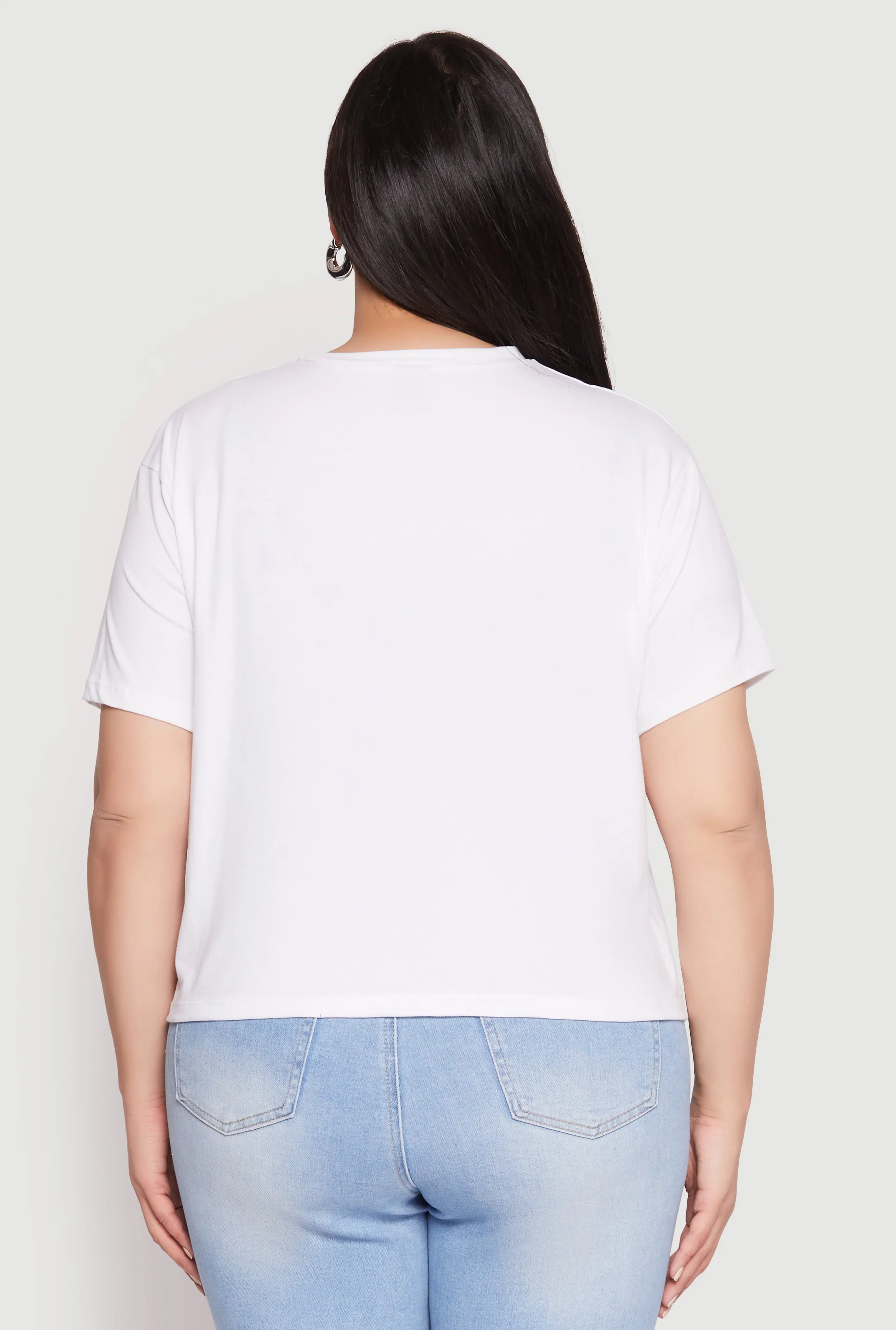 Plus Size Slashed Legendary Rider Tee sold by Rainbow product image thumbnail 5