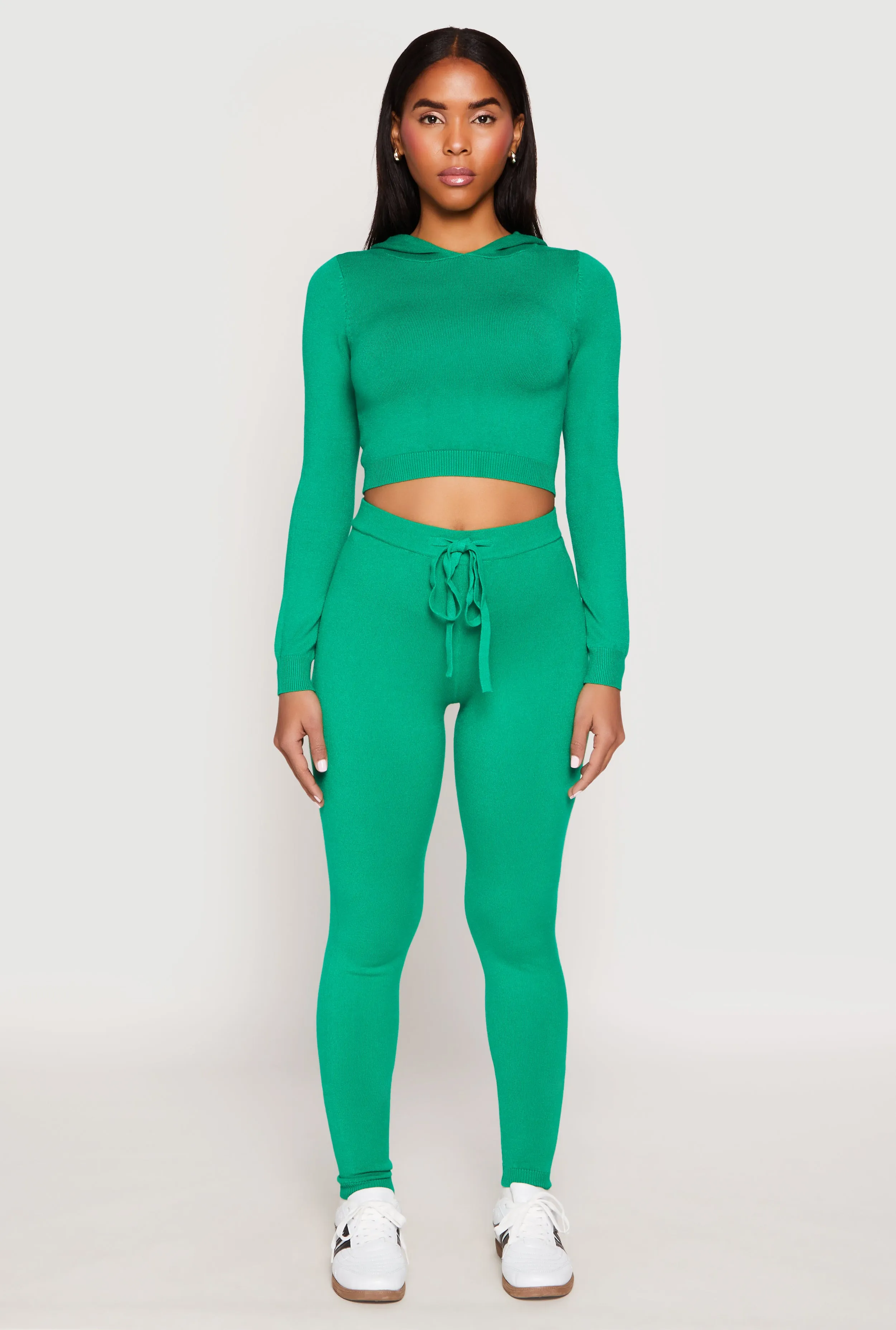 Daisy Cropped Hooded Pullover Sweater sold by Rainbow product image thumbnail 2