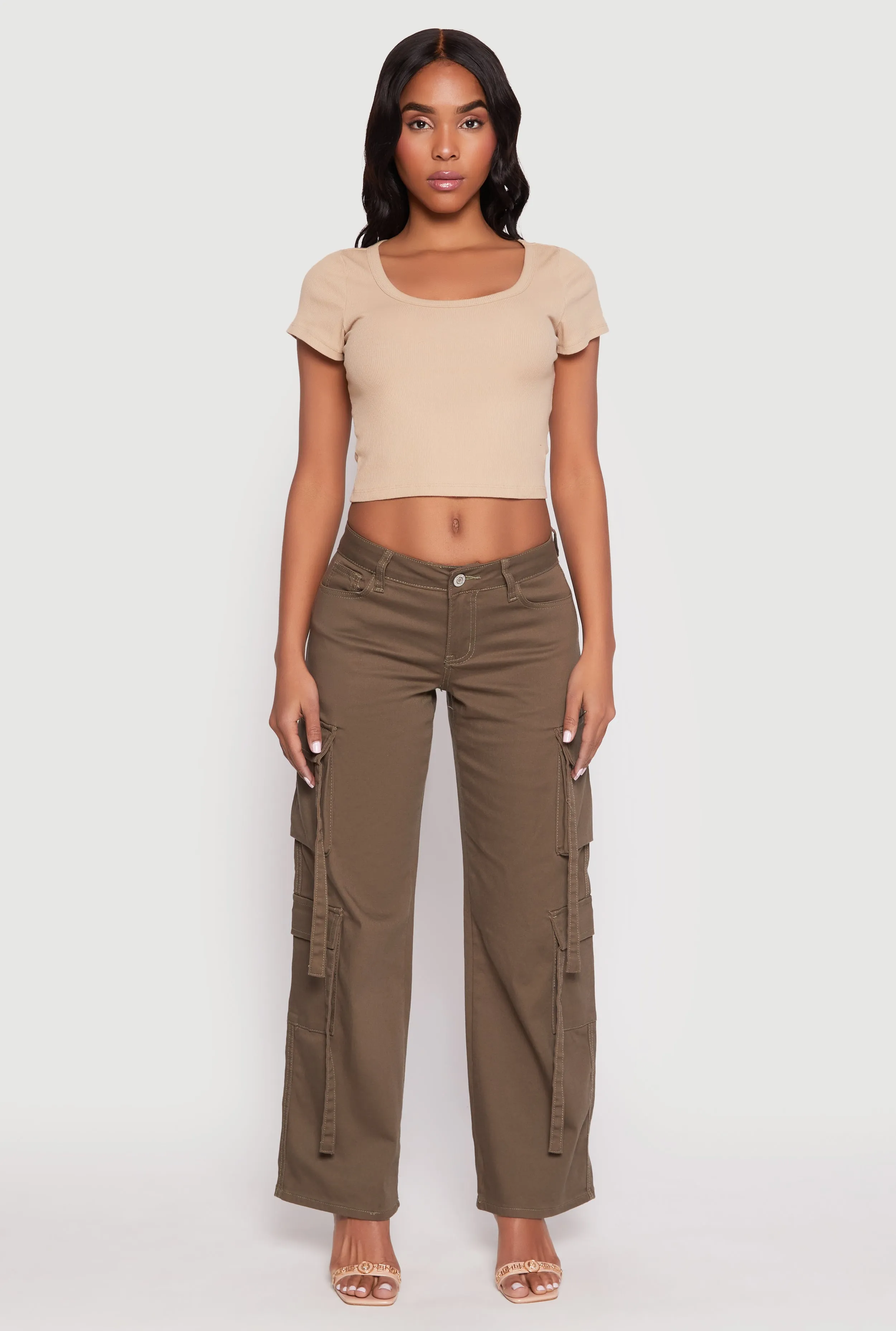 VIP Strappy Cargo Pants sold by Rainbow