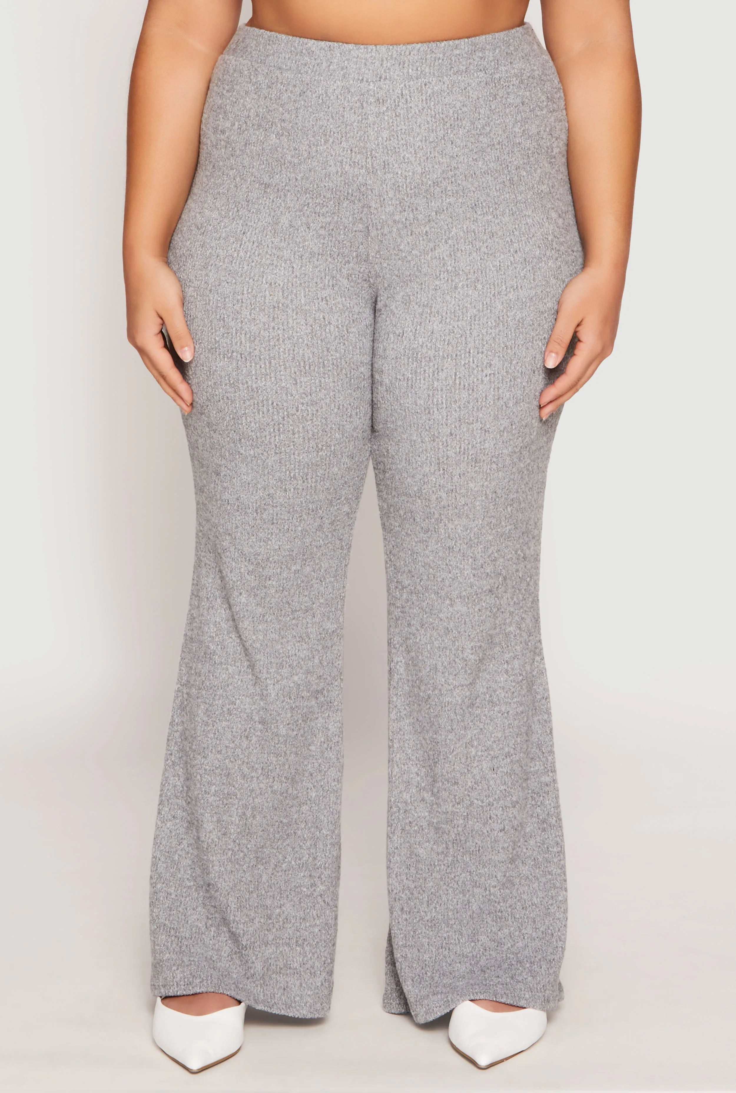 Plus Size Almost Famous High Waist Flare Pants sold by Rainbow product image thumbnail 2