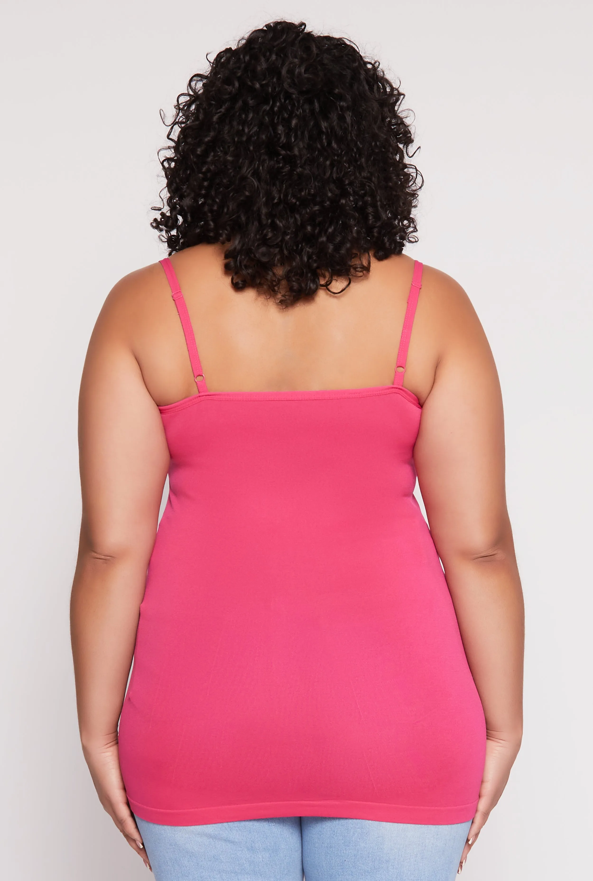 Plus Size Basic Seamless Cami Top sold by Rainbow product image thumbnail 5