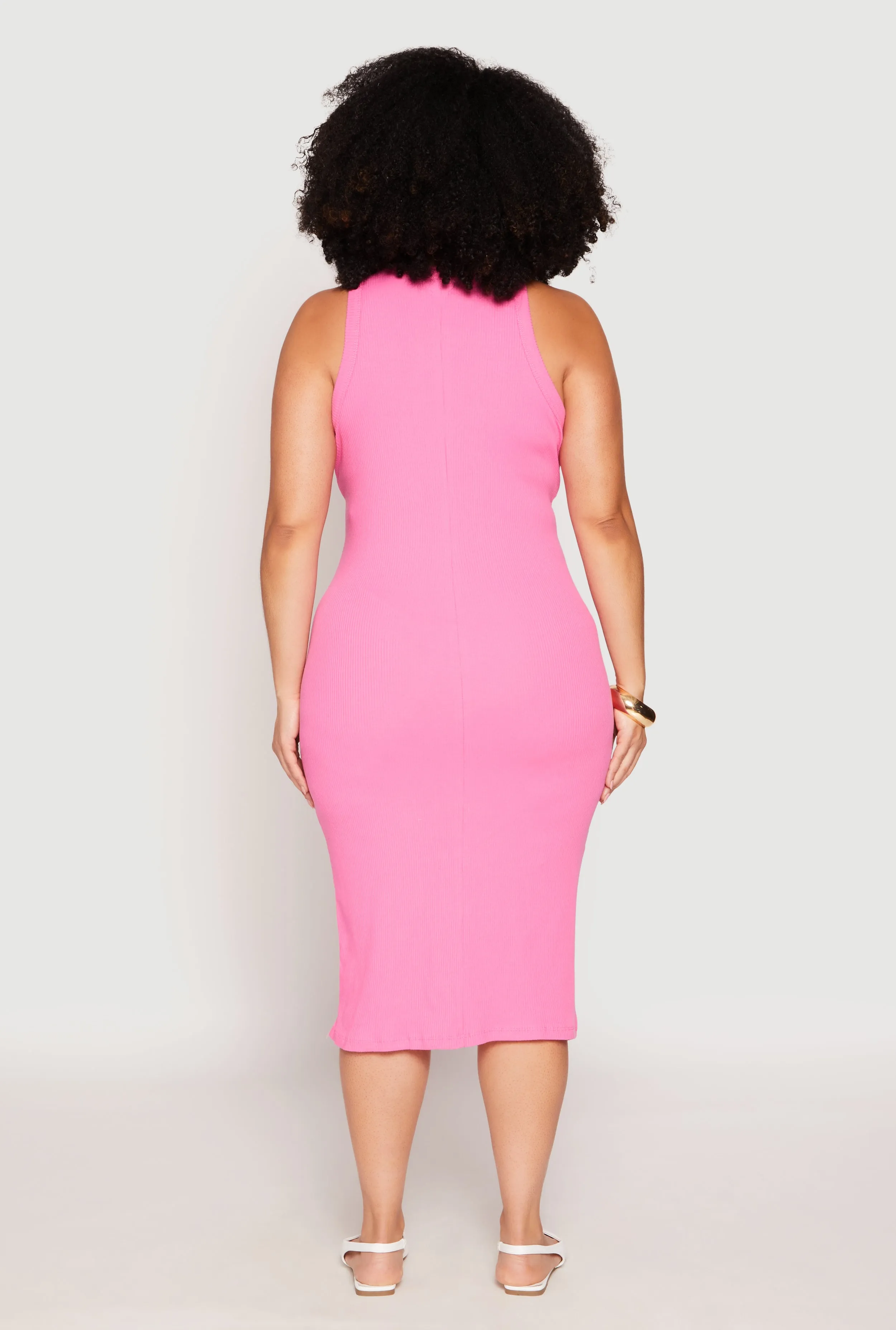 Plus Size Almost Famous Racerback Tank Dress sold by Rainbow product image thumbnail 3