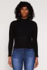 Rib Knit Turtleneck Sweater sold by Rainbow