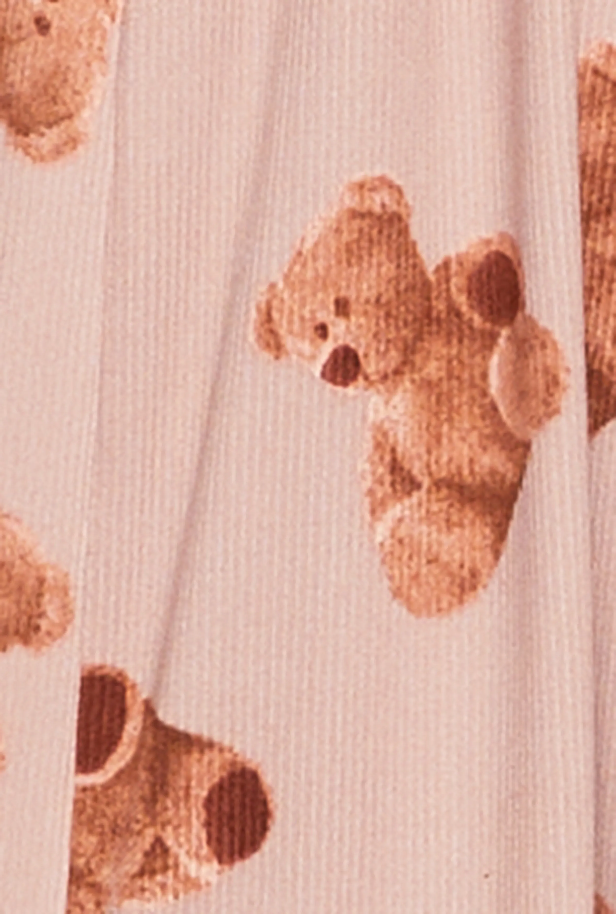 Plus Size Bear Print Cami Nightgown with Robe sold by Rainbow product image thumbnail 4