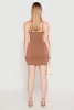 V Neck Cami Bodycon Dress sold by Rainbow