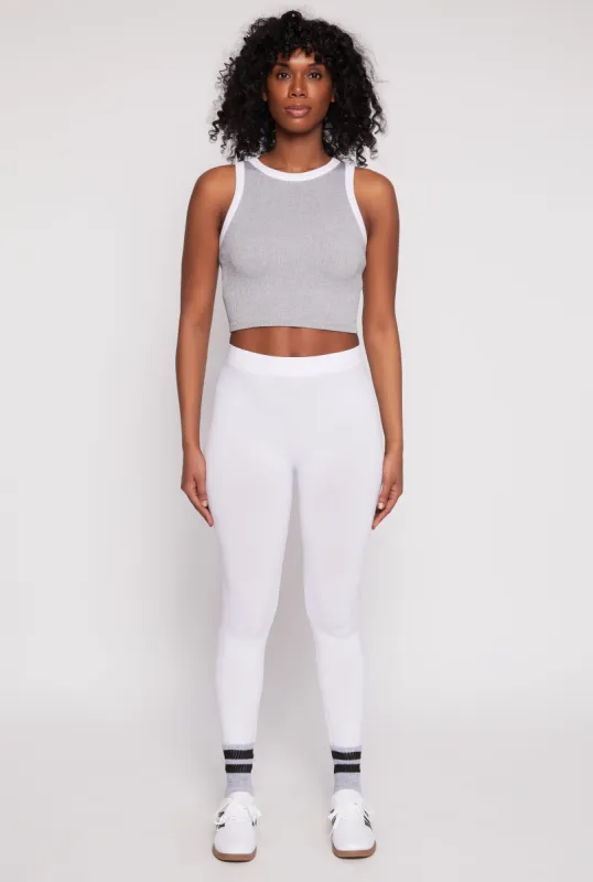 Seamless Basic High Waist Leggings sold by Rainbow