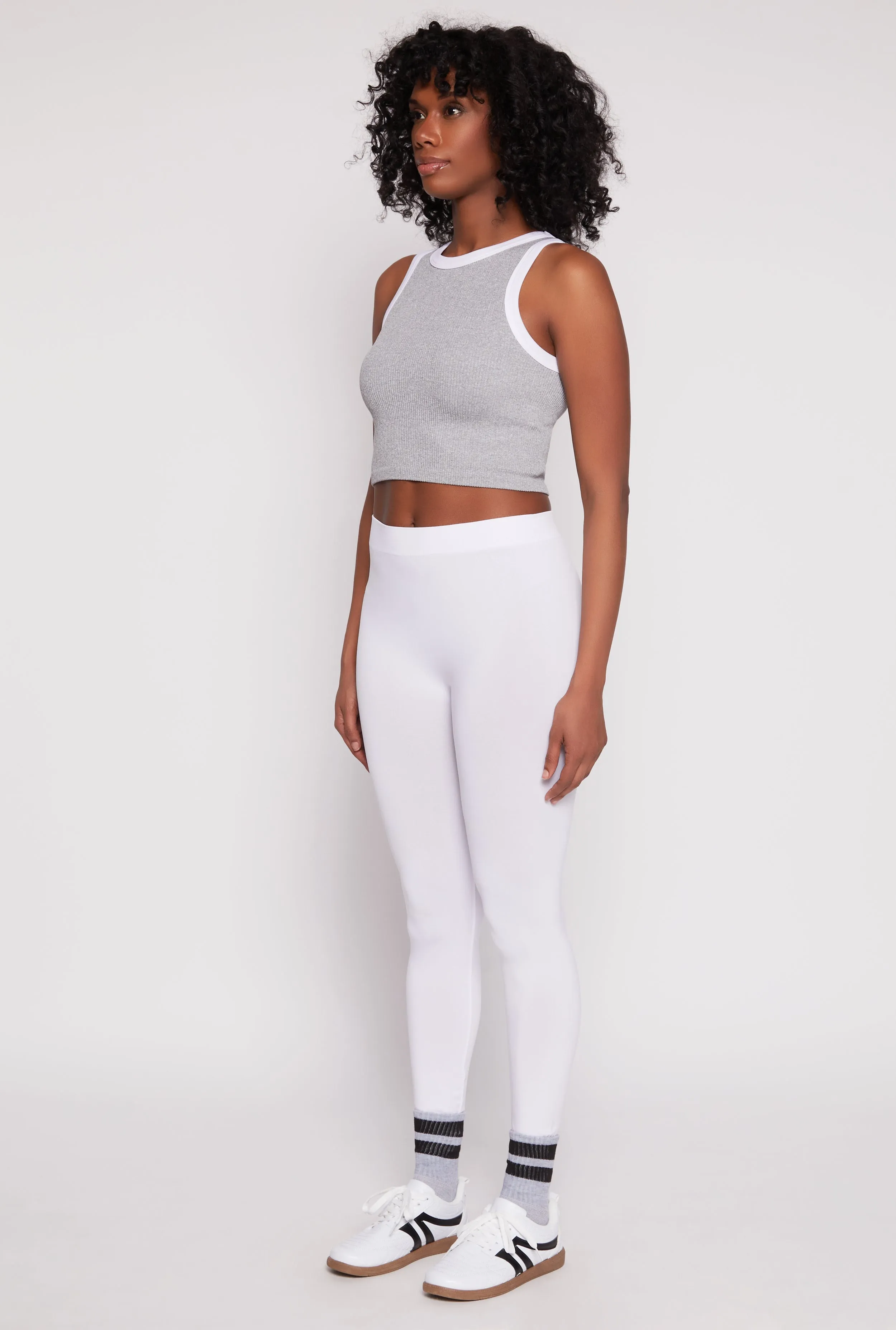 Seamless Basic High Waist Leggings sold by Rainbow product image thumbnail 2