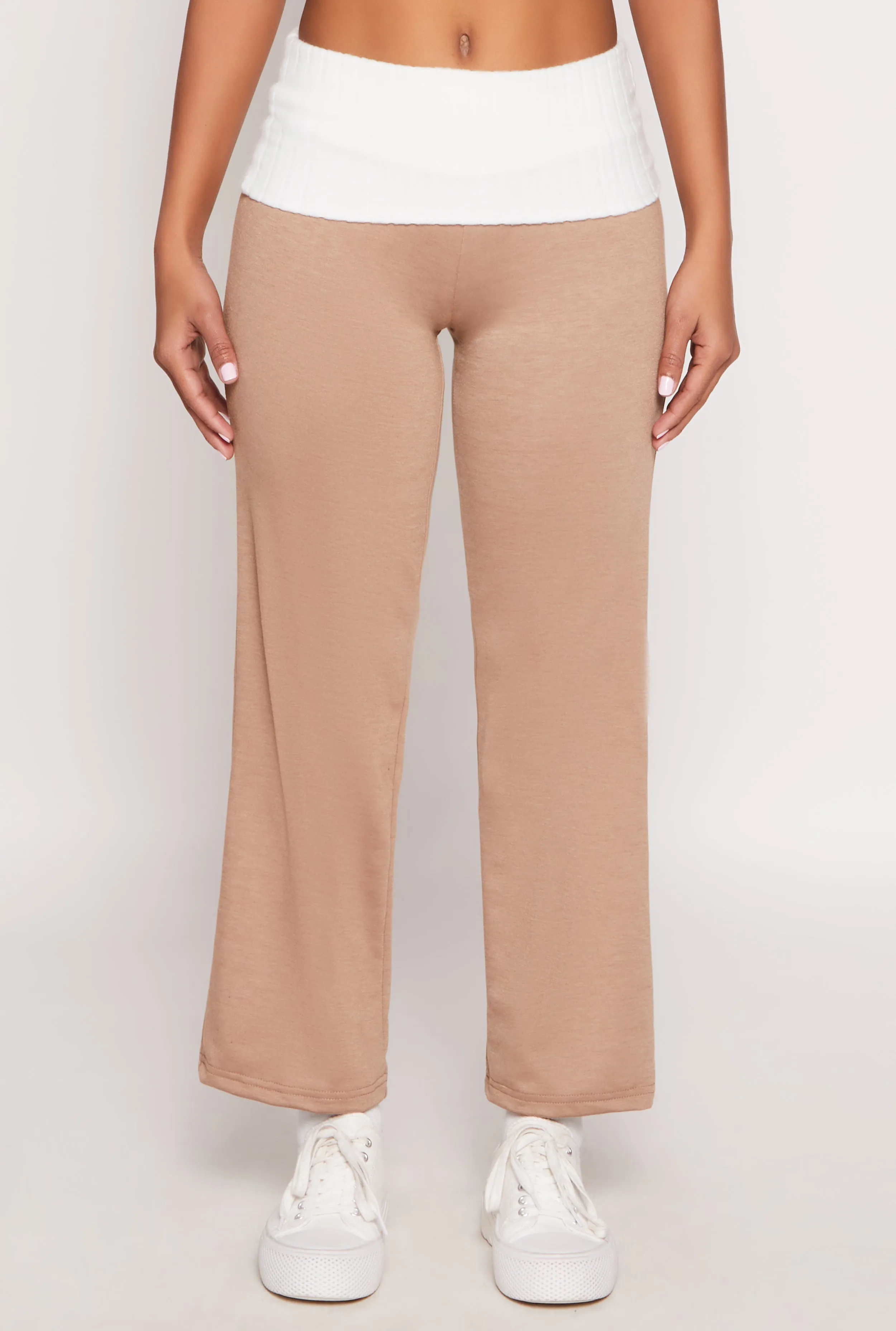 Two Tone Waistband High Waist Sweatpants sold by Rainbow product image thumbnail 2