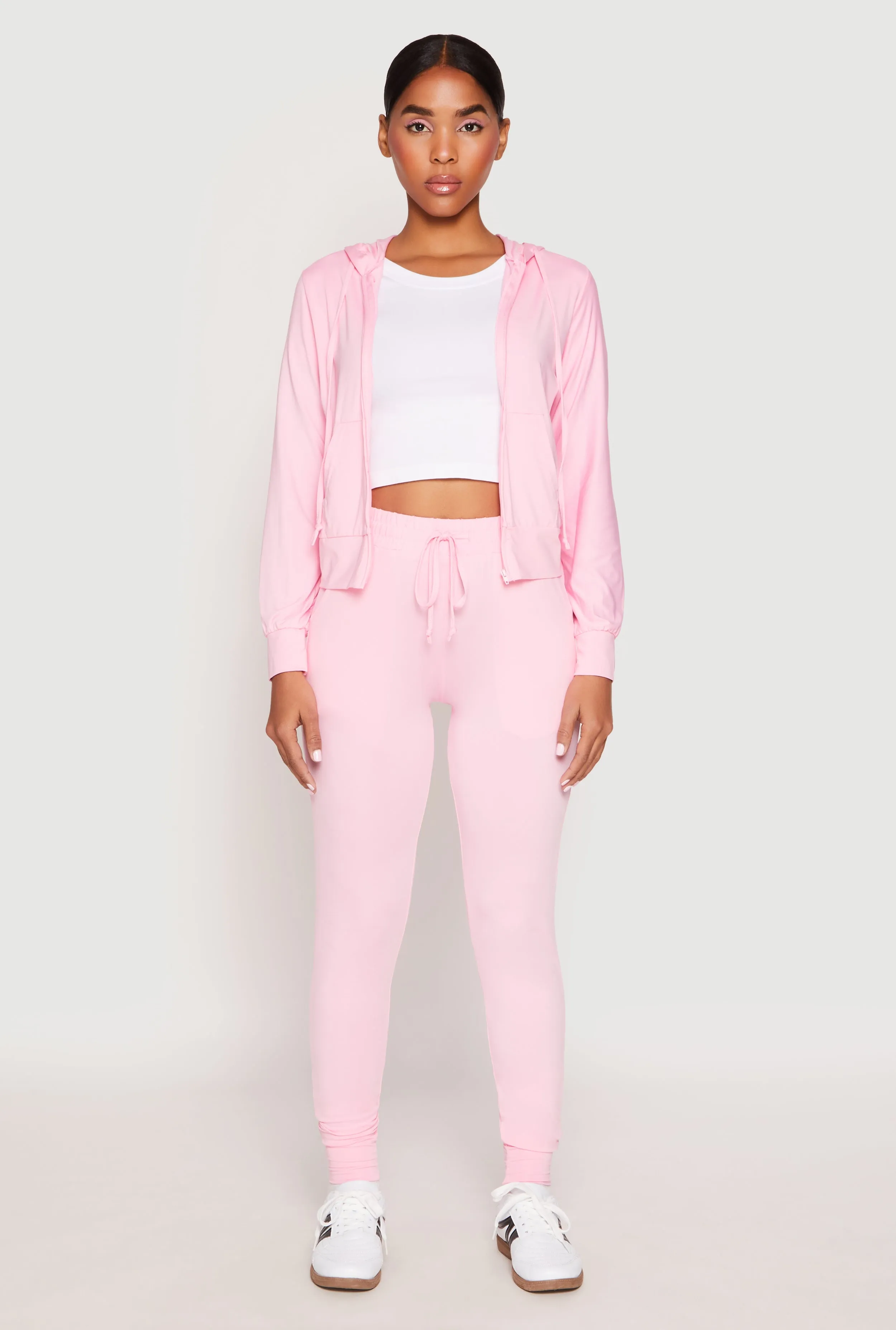 Daisy High Waisted Drawstring Joggers sold by Rainbow