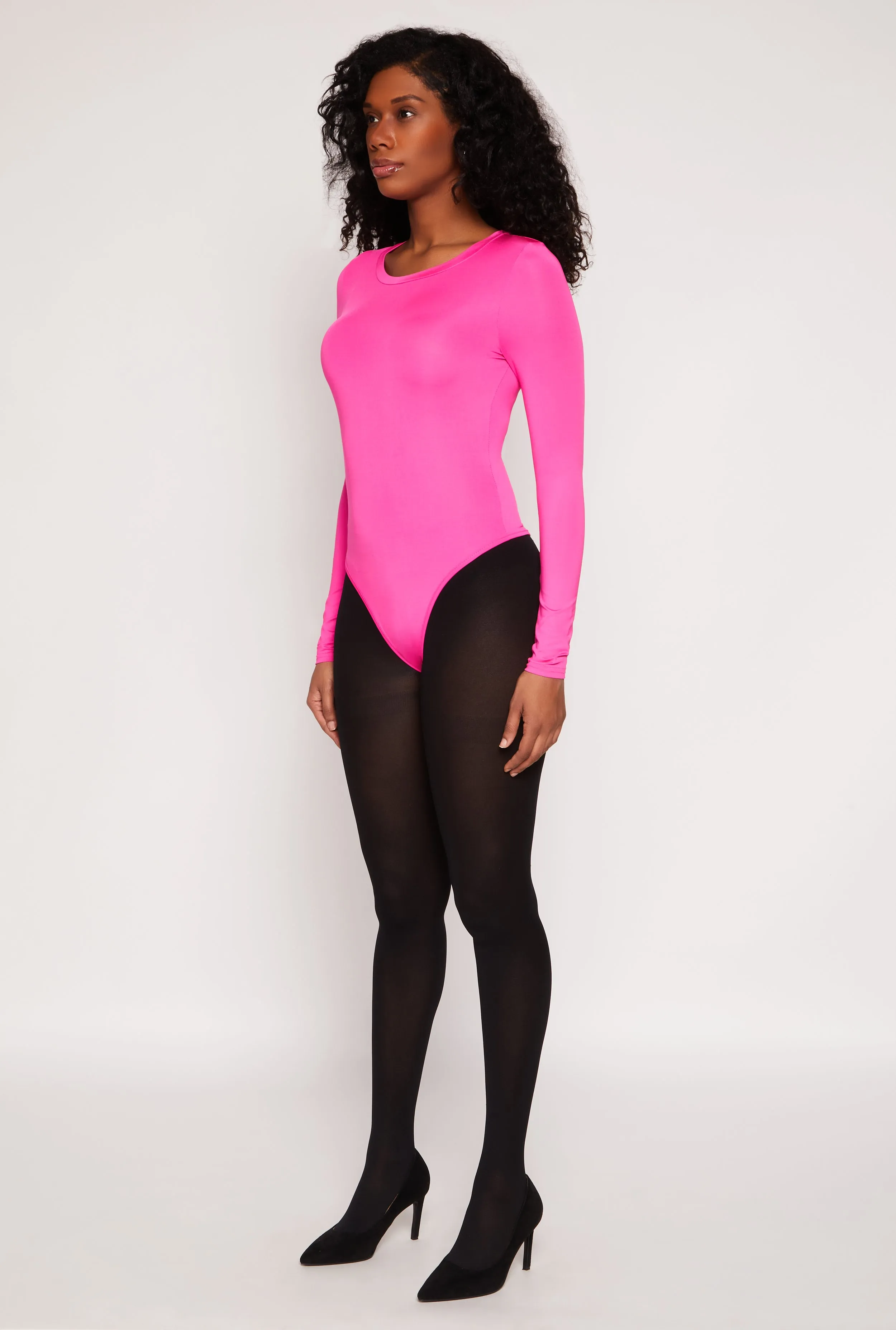 Daisy Long Sleeve Crew Neck Bodysuit sold by Rainbow product image thumbnail 3