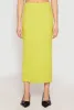 Almost Famous Textured Knit Back Slit Skirt sold by Rainbow