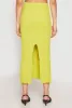 Almost Famous Textured Knit Back Slit Skirt sold by Rainbow