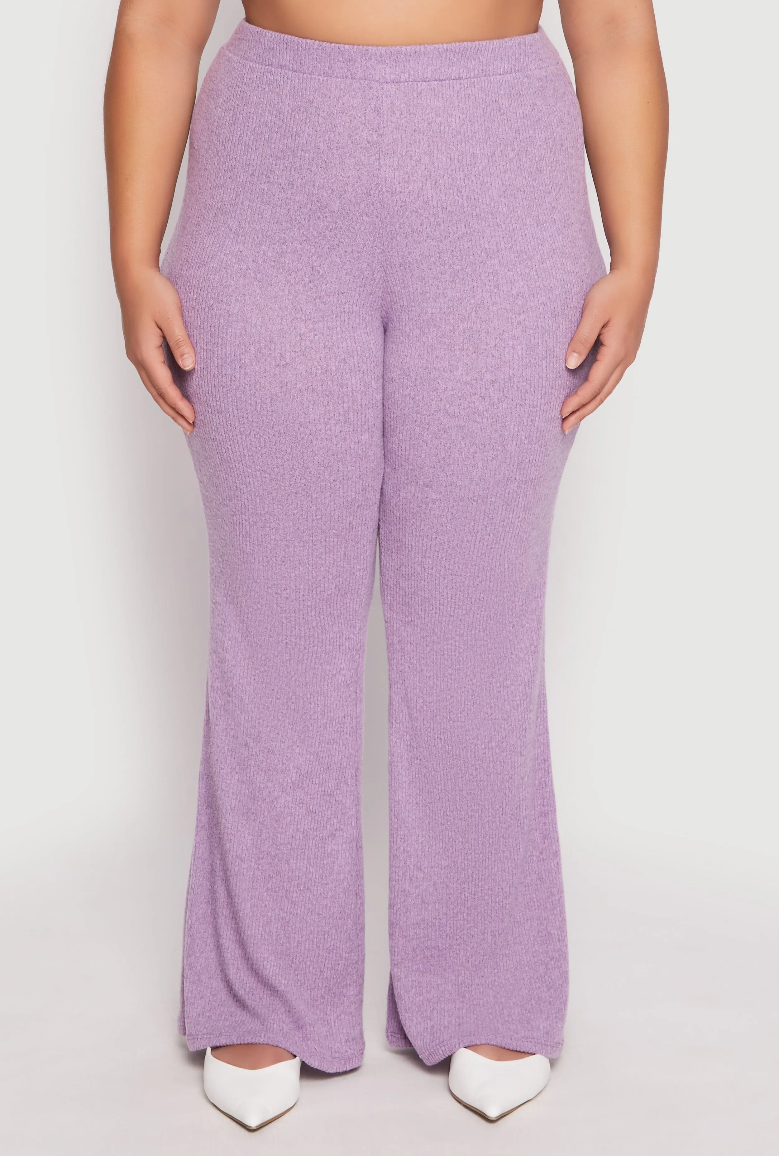 Plus Size Almost Famous High Waist Flare Pants sold by Rainbow product image thumbnail 2