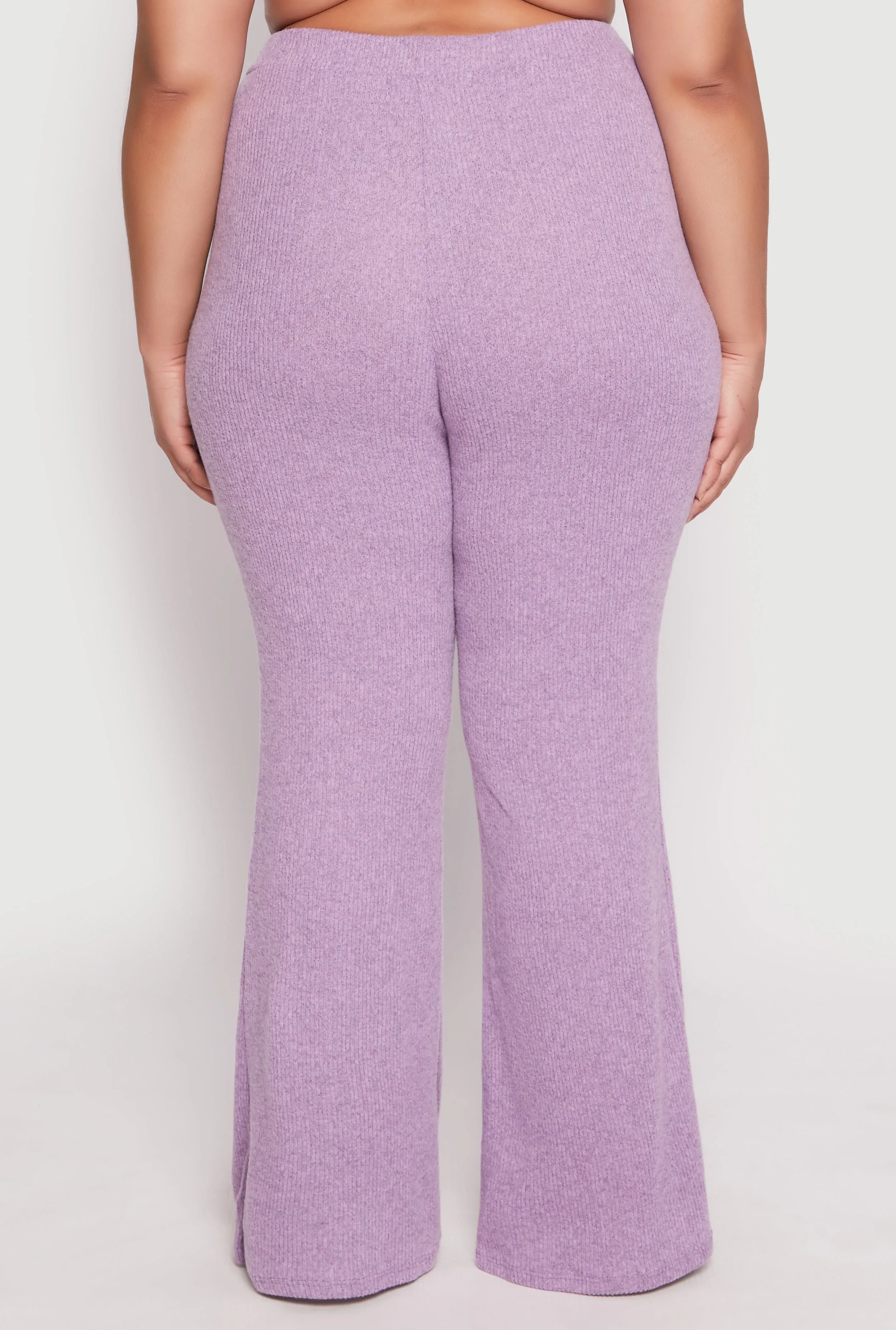 Plus Size Almost Famous High Waist Flare Pants sold by Rainbow product image thumbnail 3