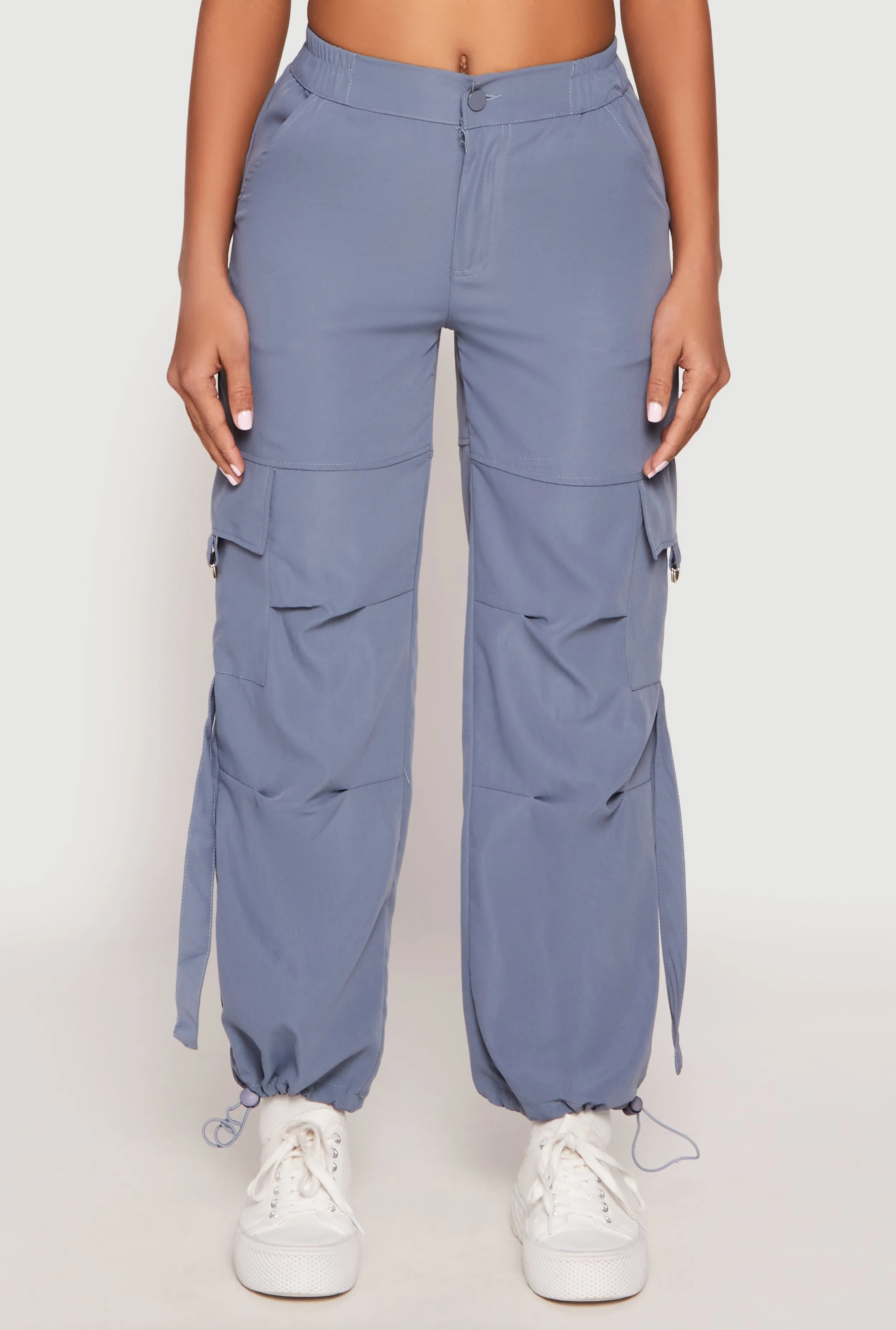 Toggle Drawstring Hem Cargo Pants sold by Rainbow product image thumbnail 3