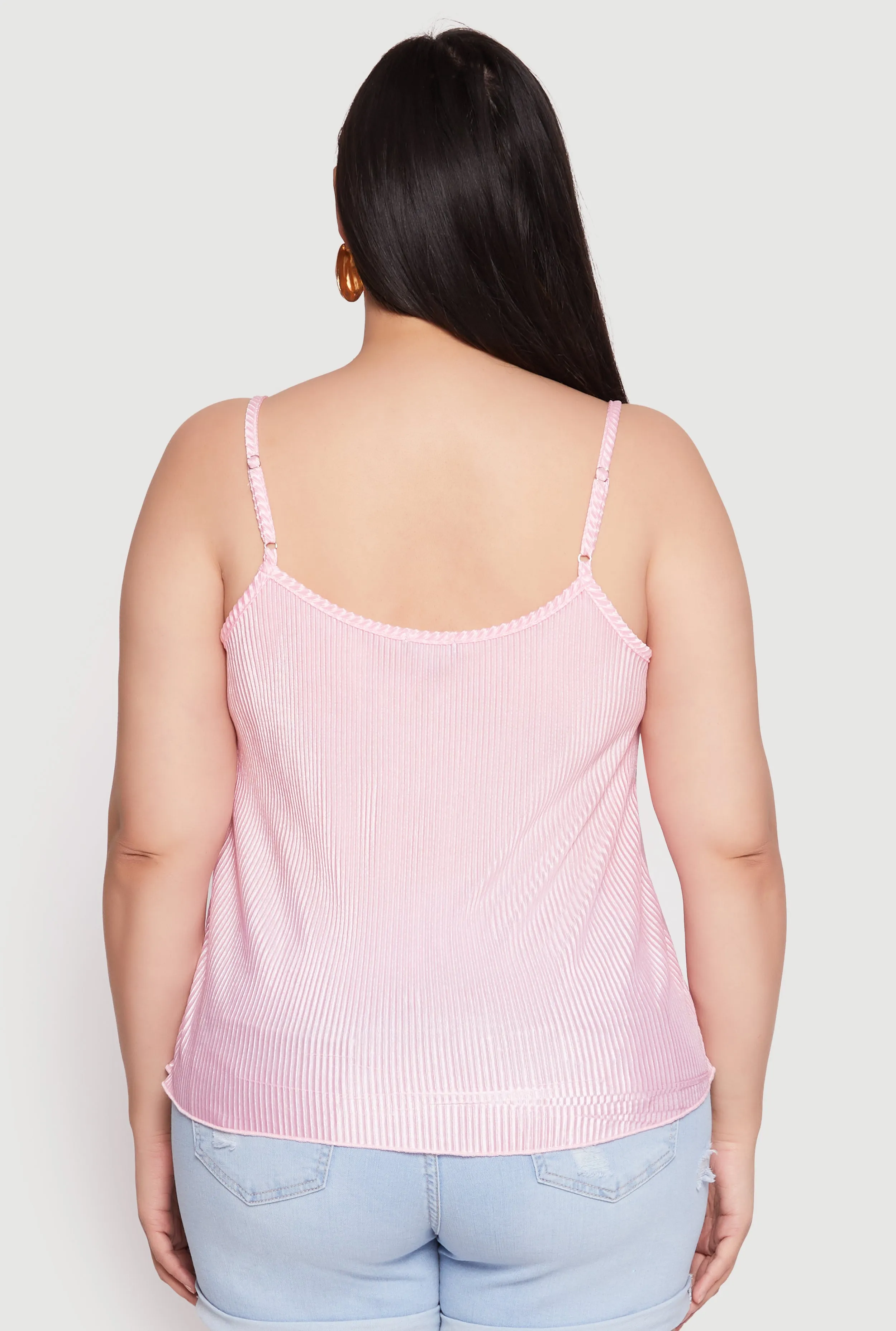 Plus Size Plisse Cami sold by Rainbow product image thumbnail 5