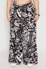 Plus Size Abstract Butterfly Print Palazzo Pants sold by Rainbow