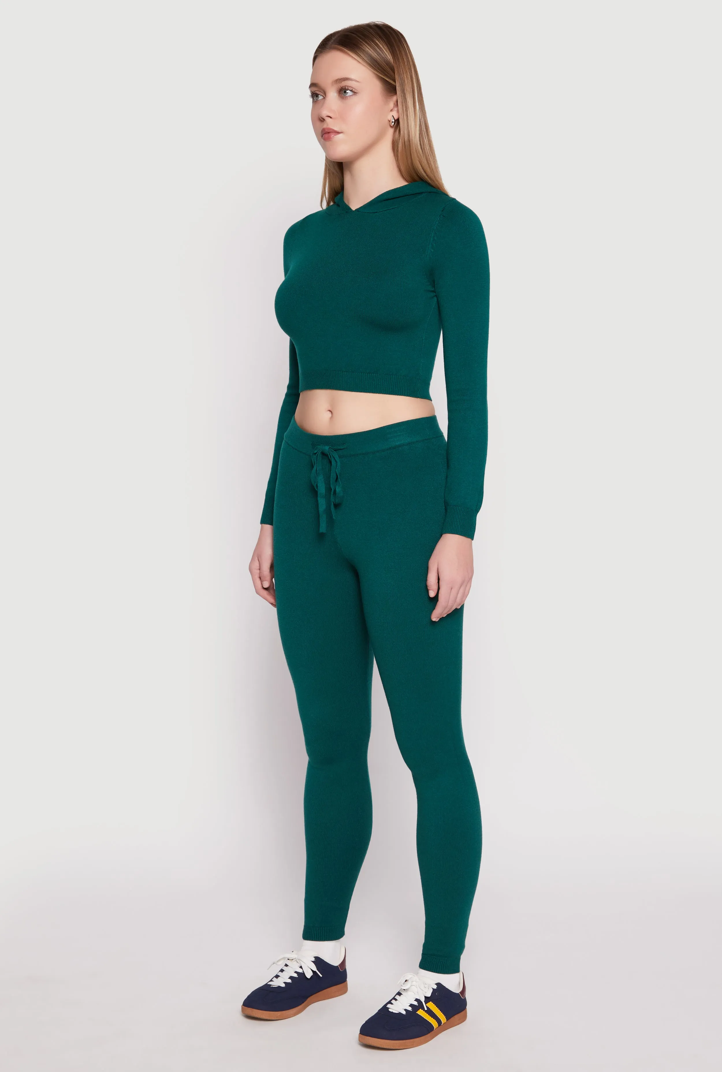 Daisy Cropped Hooded Pullover Sweater sold by Rainbow product image thumbnail 3