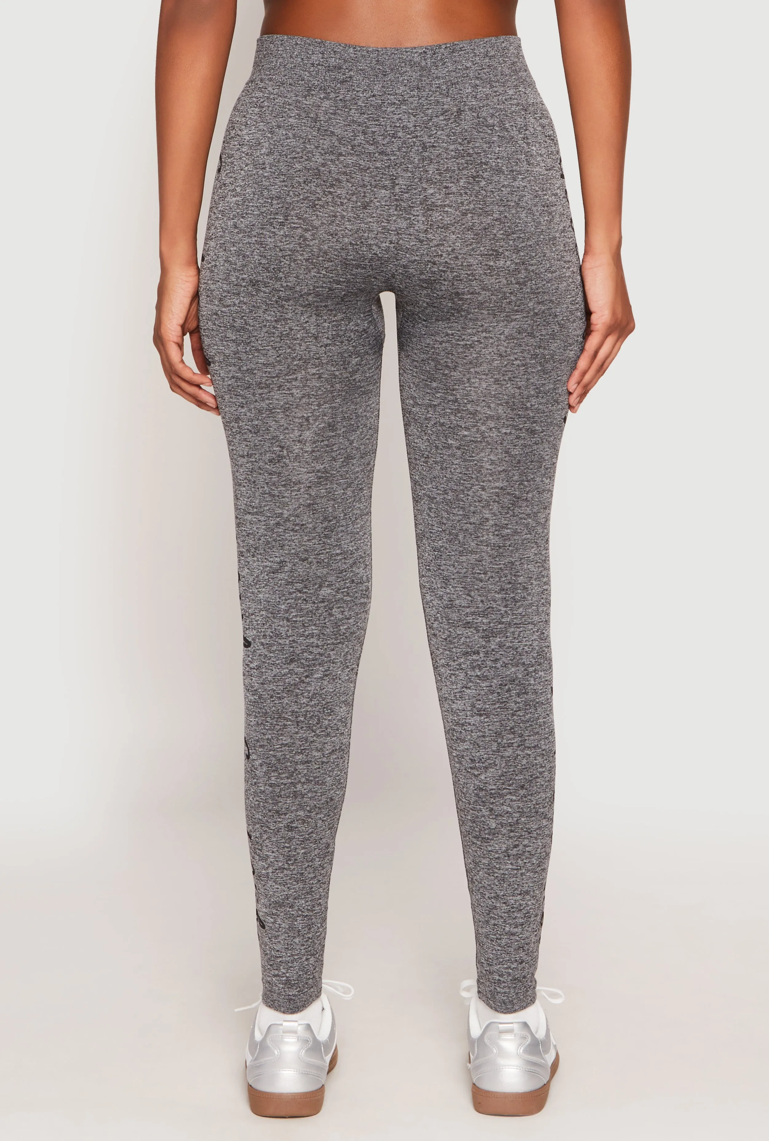 Good Vibes Graphic High Waisted Leggings sold by Rainbow product image thumbnail 5