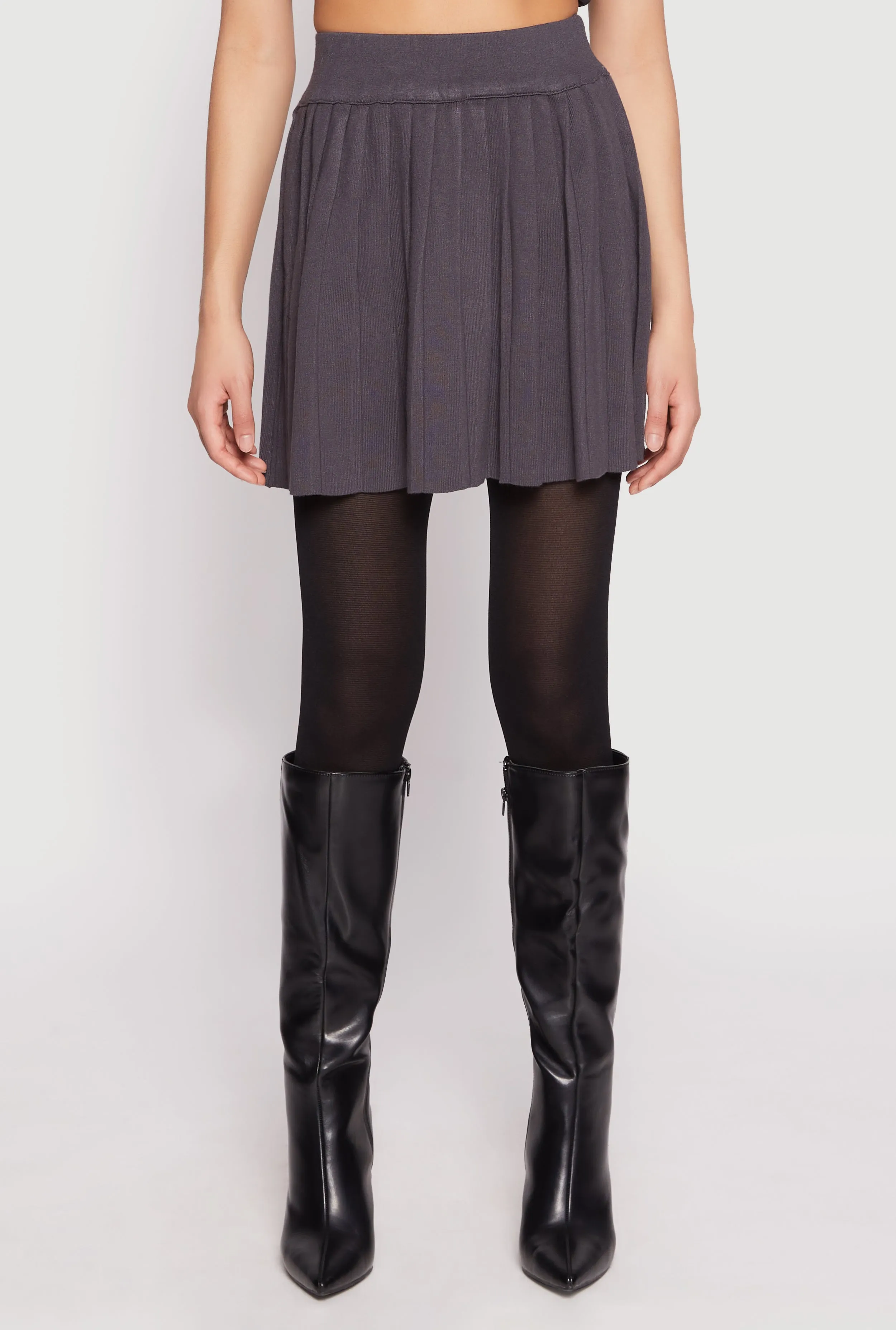 High Waist Pleated Skirt sold by Rainbow product image thumbnail 2