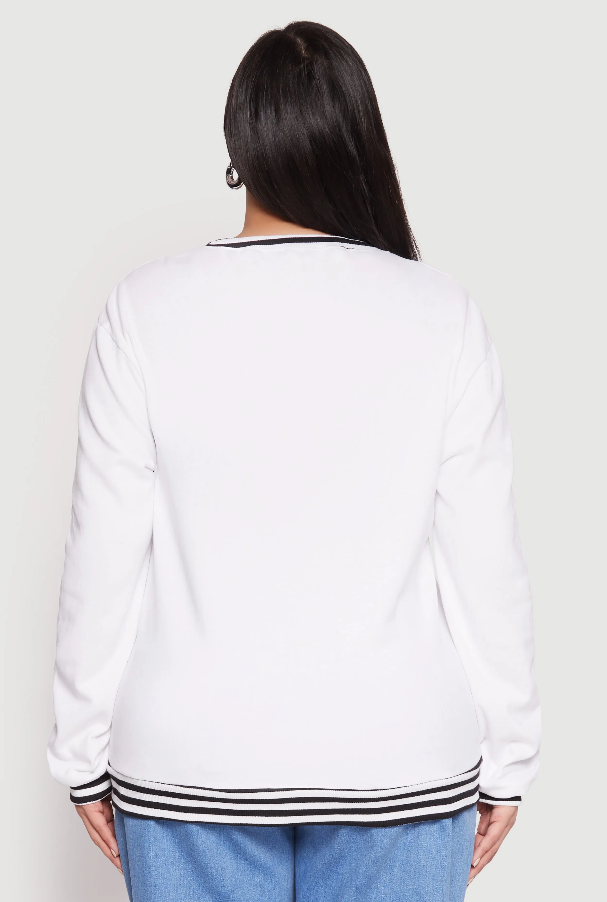 Plus Size NY Bear Crew Neck Sweatshirt sold by Rainbow product image thumbnail 5