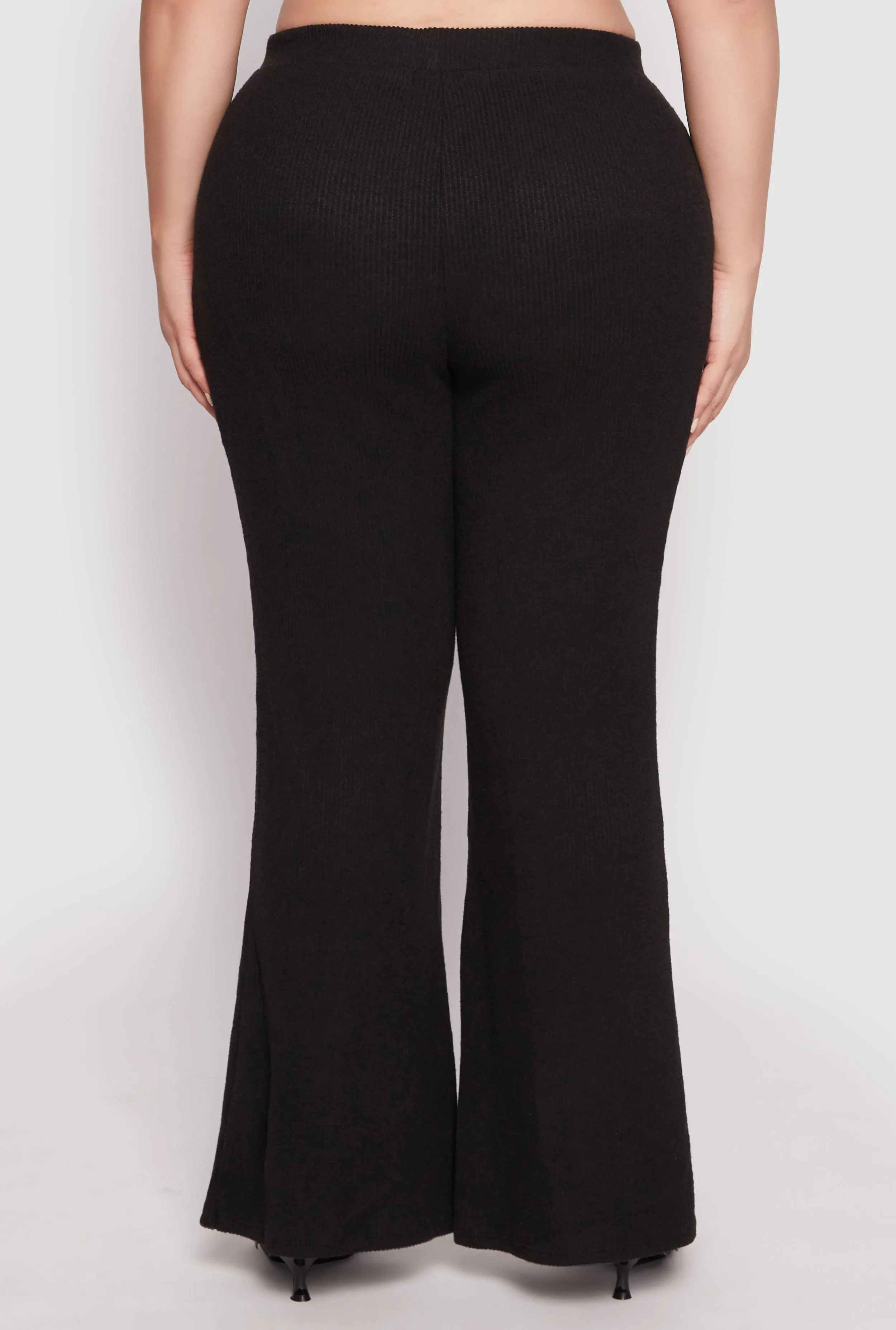 Plus Size Almost Famous High Waist Flare Pants sold by Rainbow product image thumbnail 3