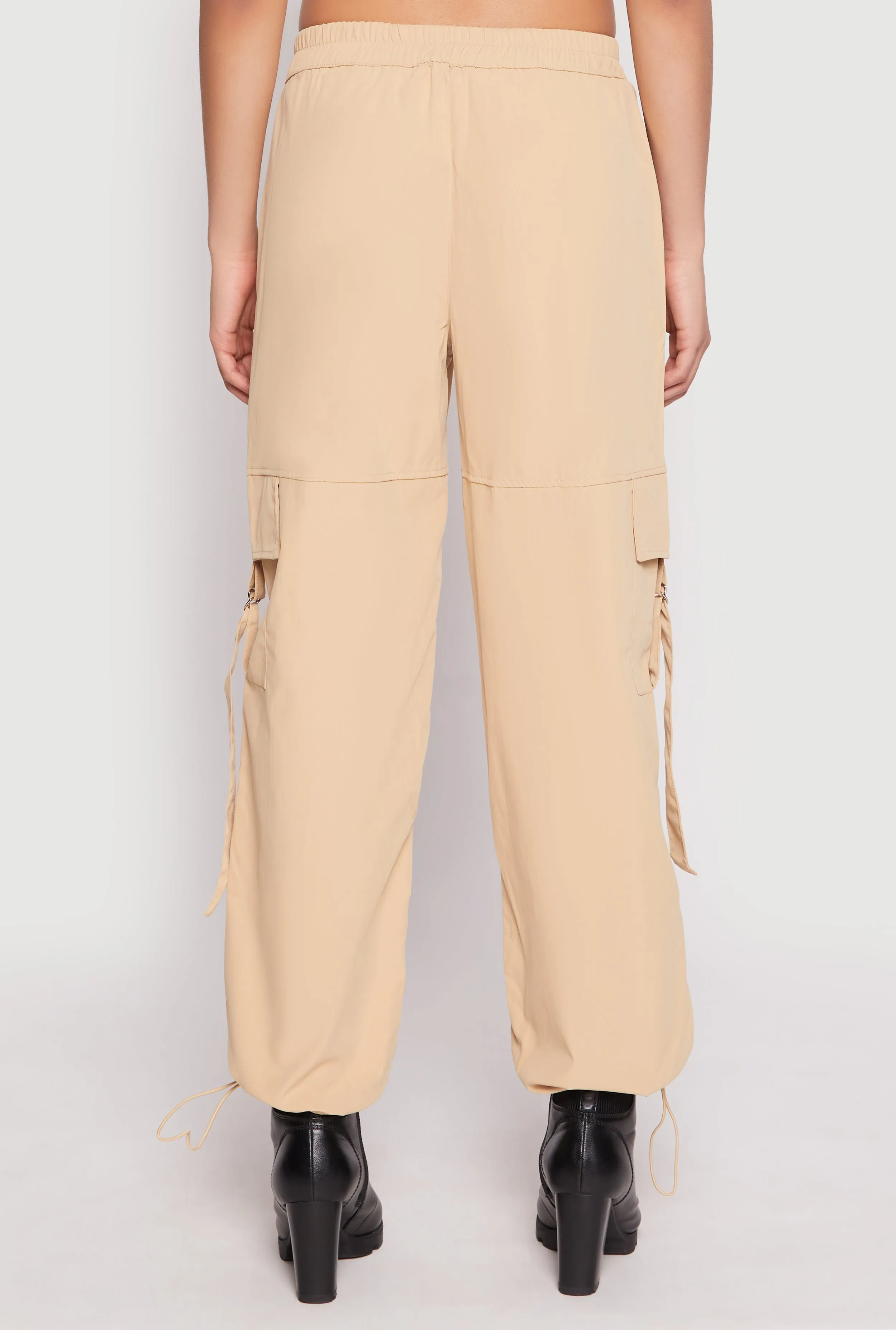 Toggle Drawstring Hem Cargo Pants sold by Rainbow product image thumbnail 5