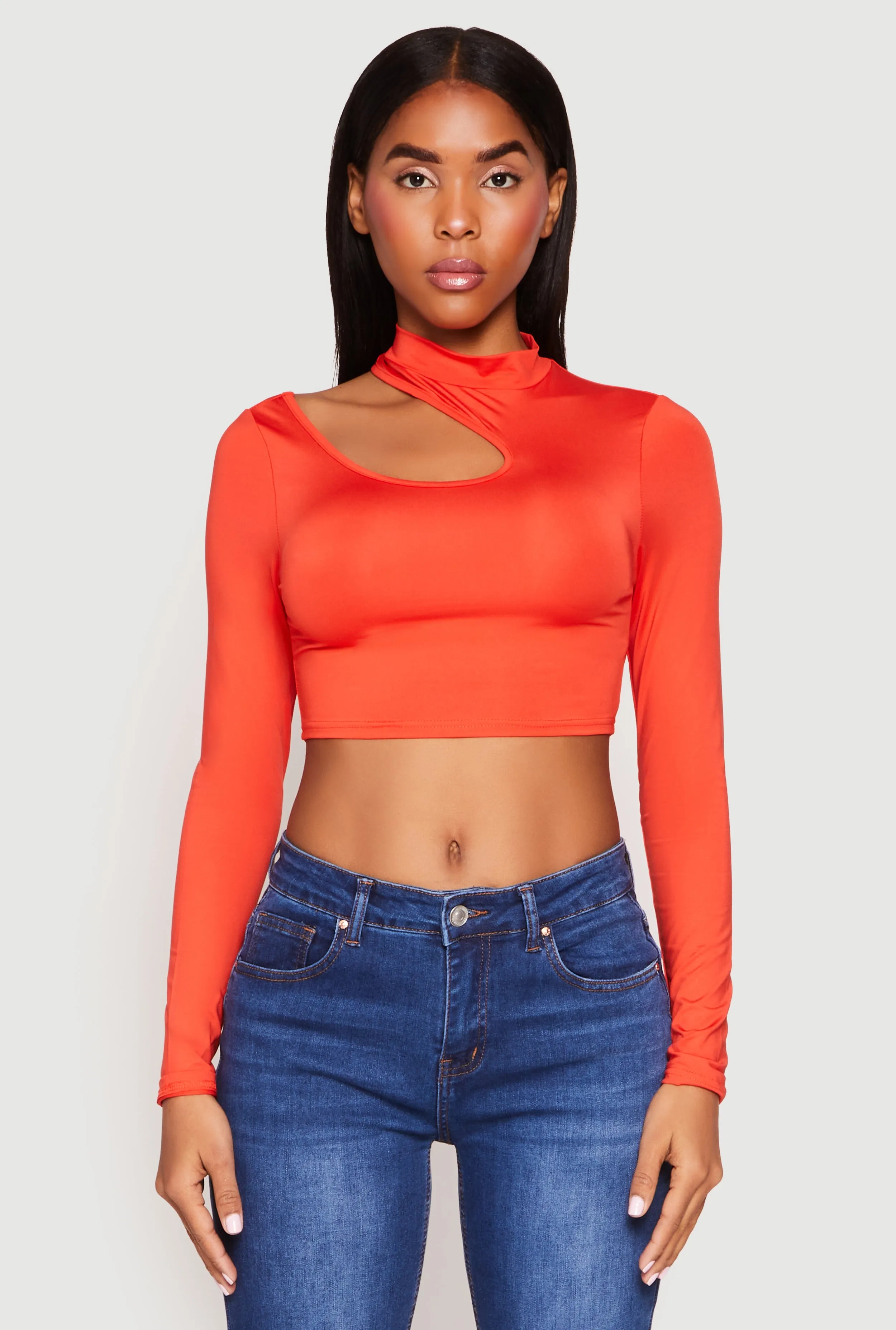 Daisy Keyhole Shoulder Crop Top sold by Rainbow product image thumbnail 2