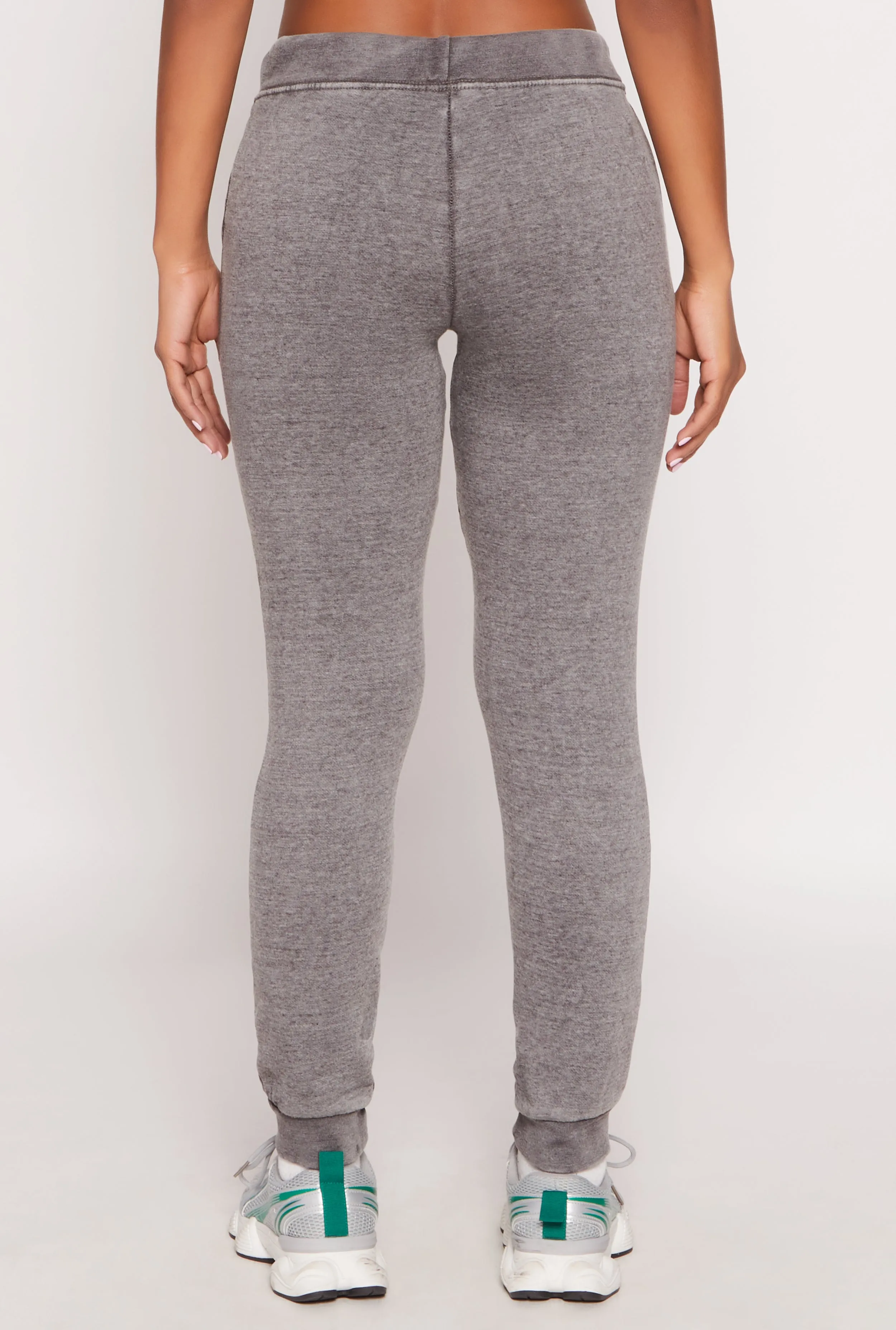 Fleece Lined Acid Wash Drawstring Joggers sold by Rainbow product image thumbnail 5