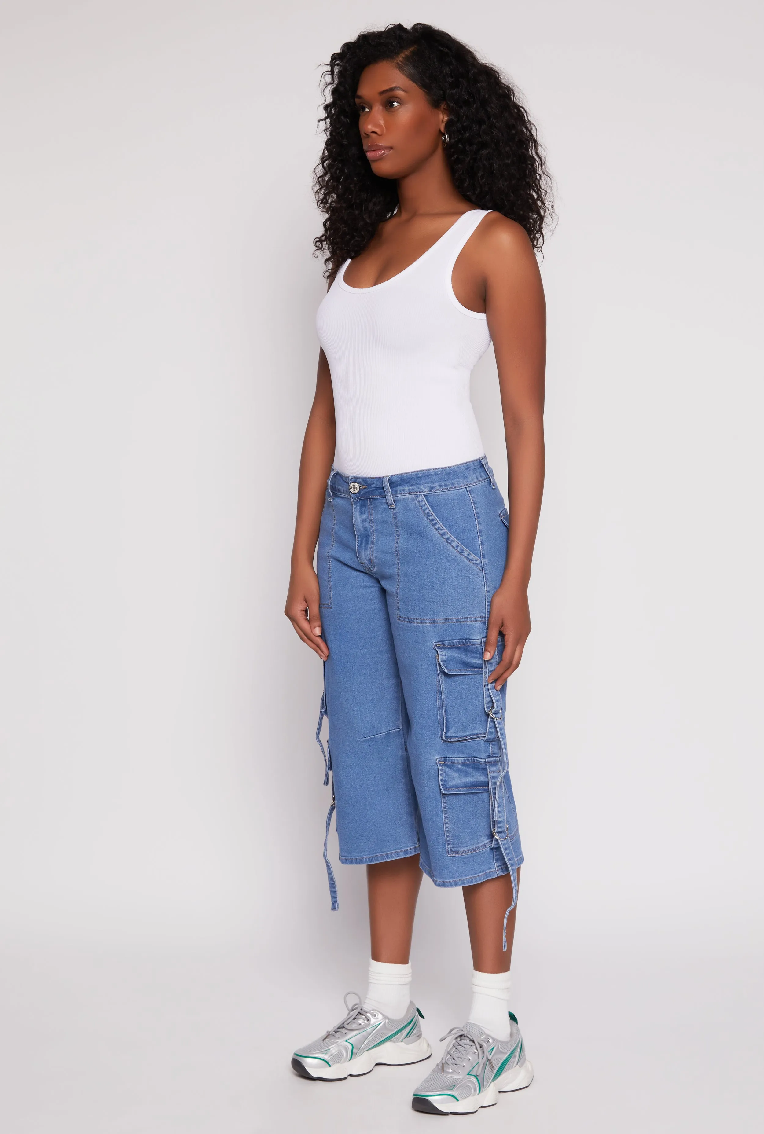 VIP Cargo Capri Jeans sold by Rainbow product image thumbnail 2