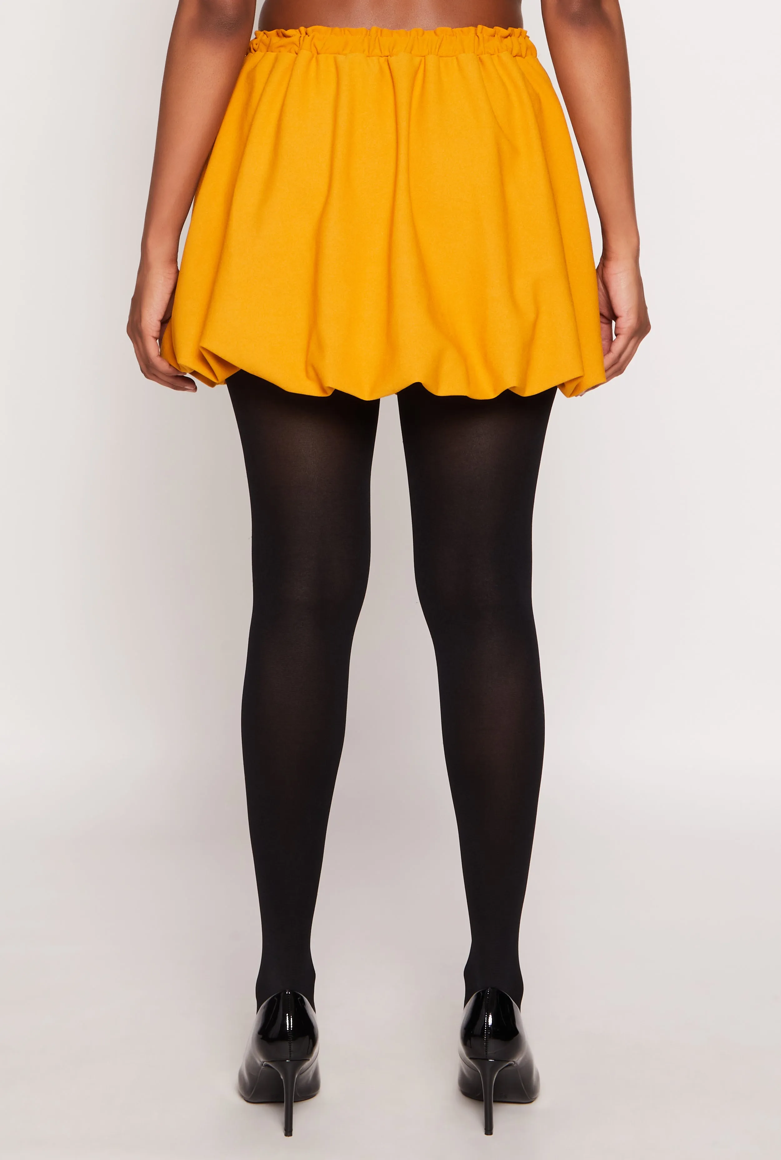 Crepe Knit Bubble Skirt sold by Rainbow product image thumbnail 5